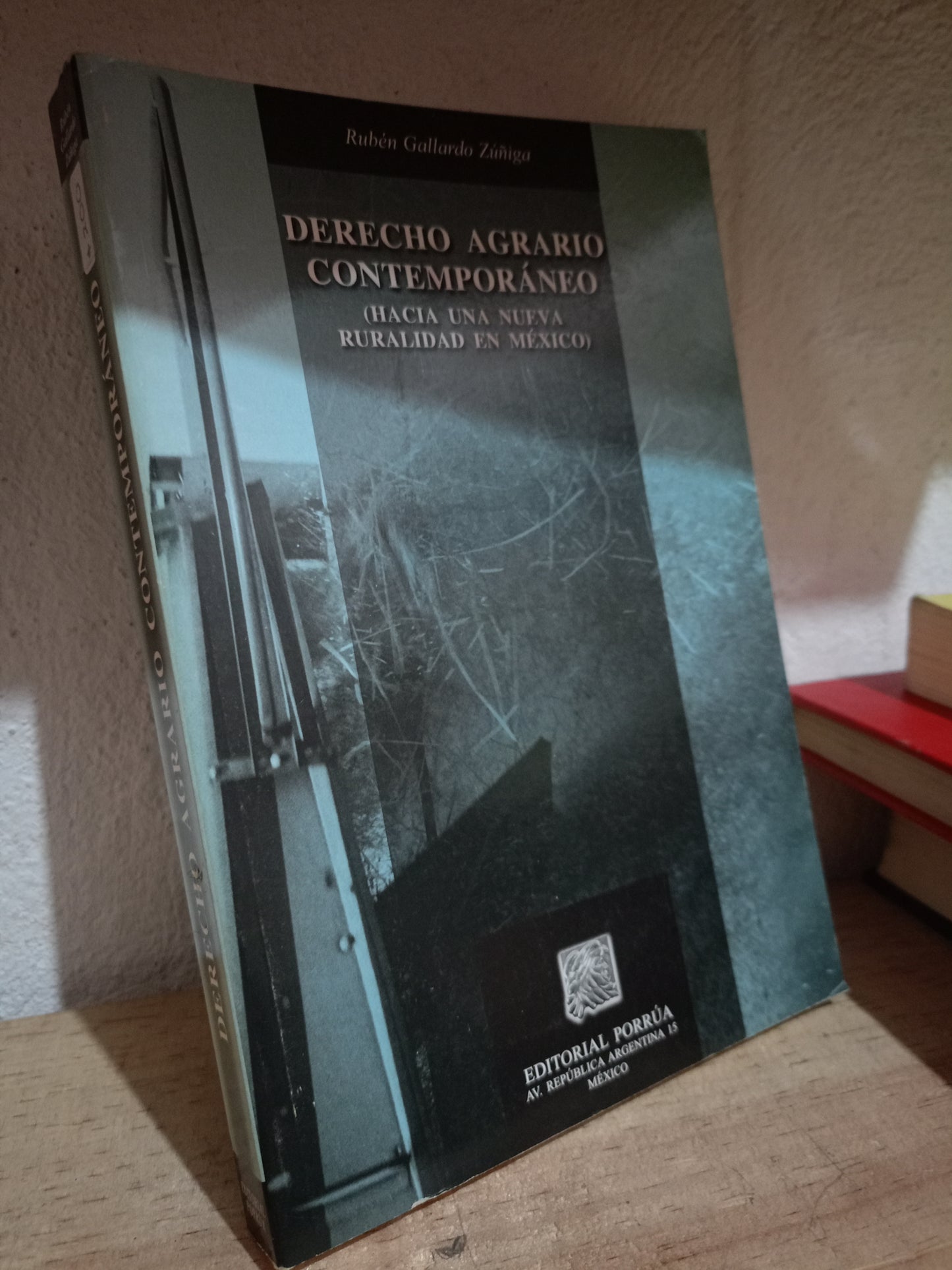 DERECHO AGRARIO CONTEMPORANEO POR RUBEN GALLARDO ZUÑIGA USADO DERECHO LITERARIO 305