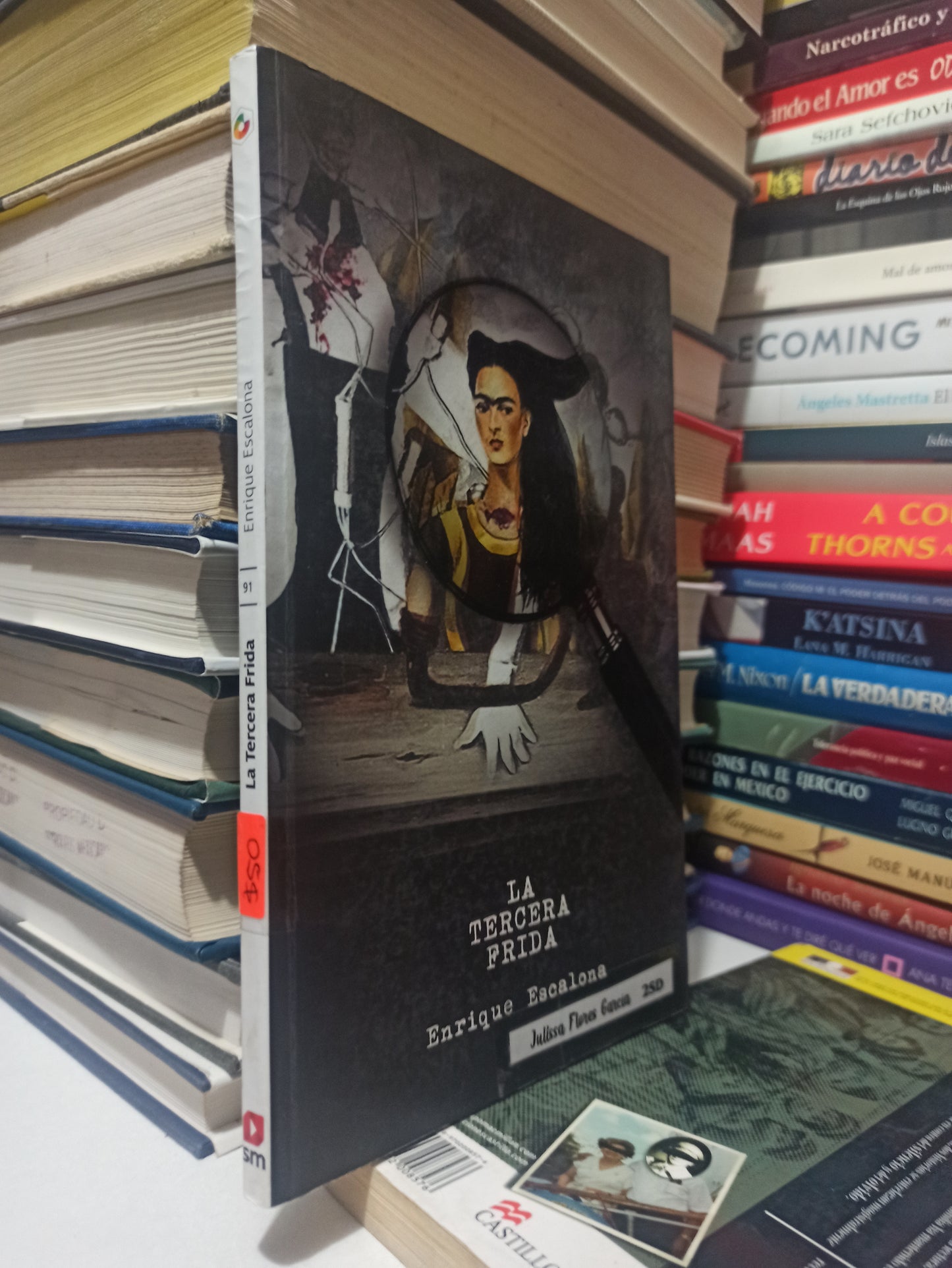 LA TERCERA FRIDA POR ENRIQUE ESCALONA USADO NOVELAS JUÁREZ