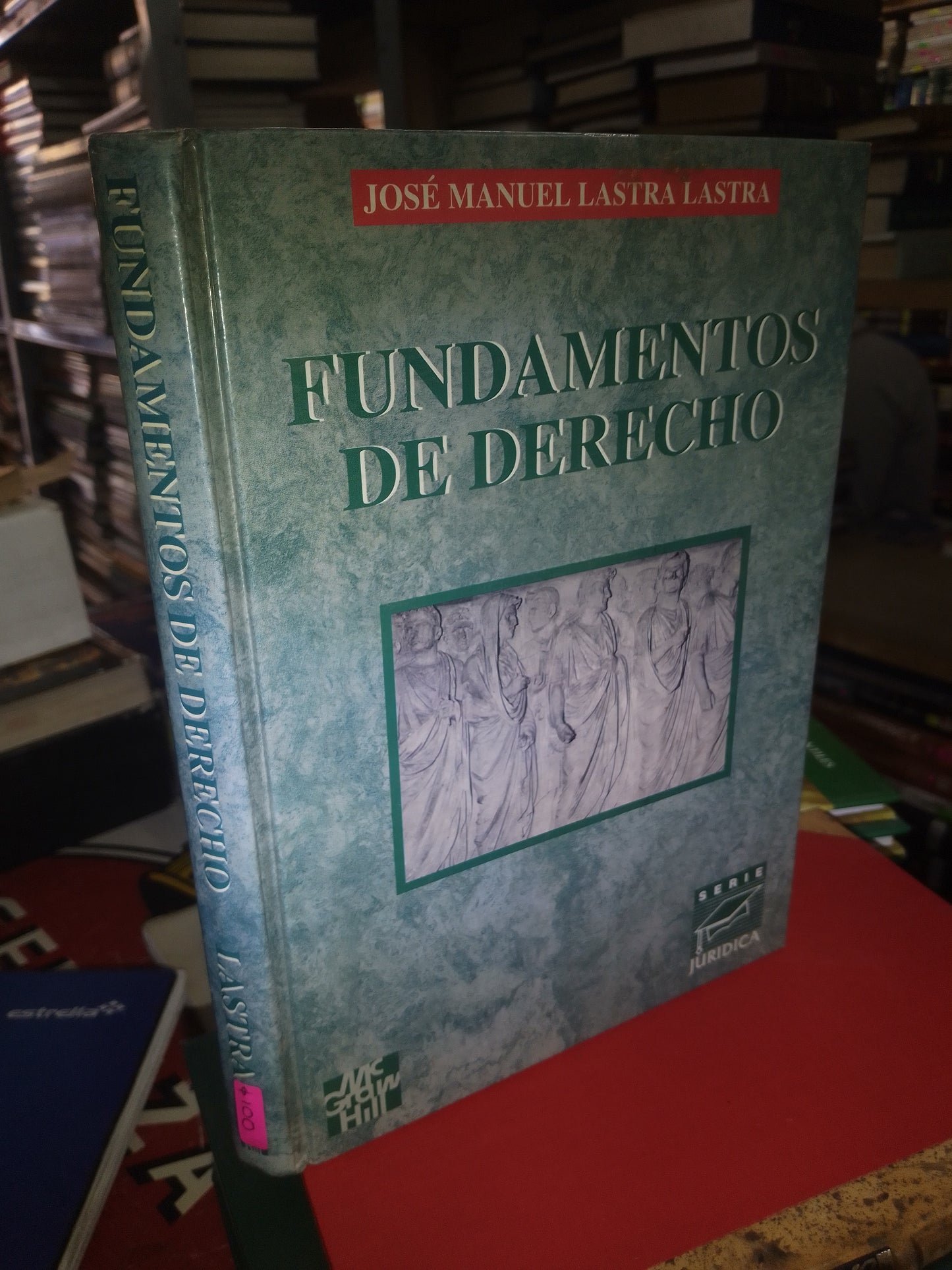 FUNDAMENTOS DE DERECHO POR JOSÉ MANUEL LASTRA LASTRA USADO DERECHO LITERARIO 207
