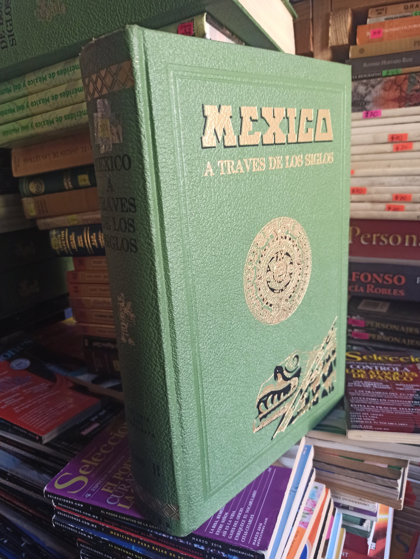 MEXICO A TRAVES DE LOS SIGLOS TOMO 2 POR EDITORIAL CUMBRE USADO HISTORIA LITERARIO 203