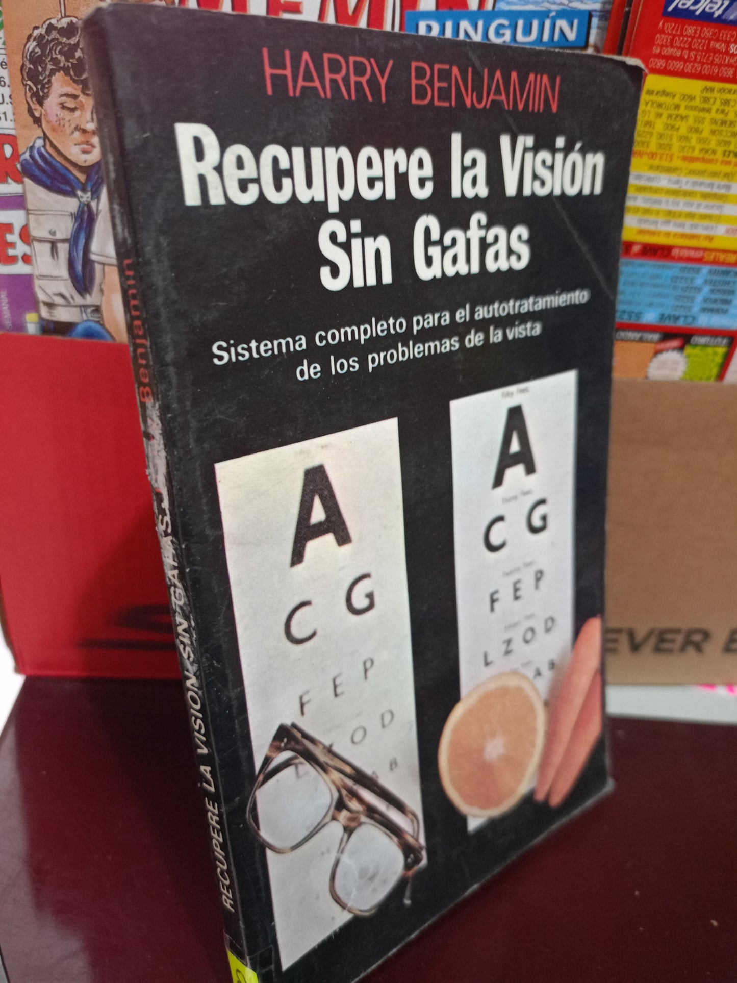 RECUPERE LA VISION SIN GAFAS POR HARRY BENJAMIN USADO SALUD LITERARIO 305