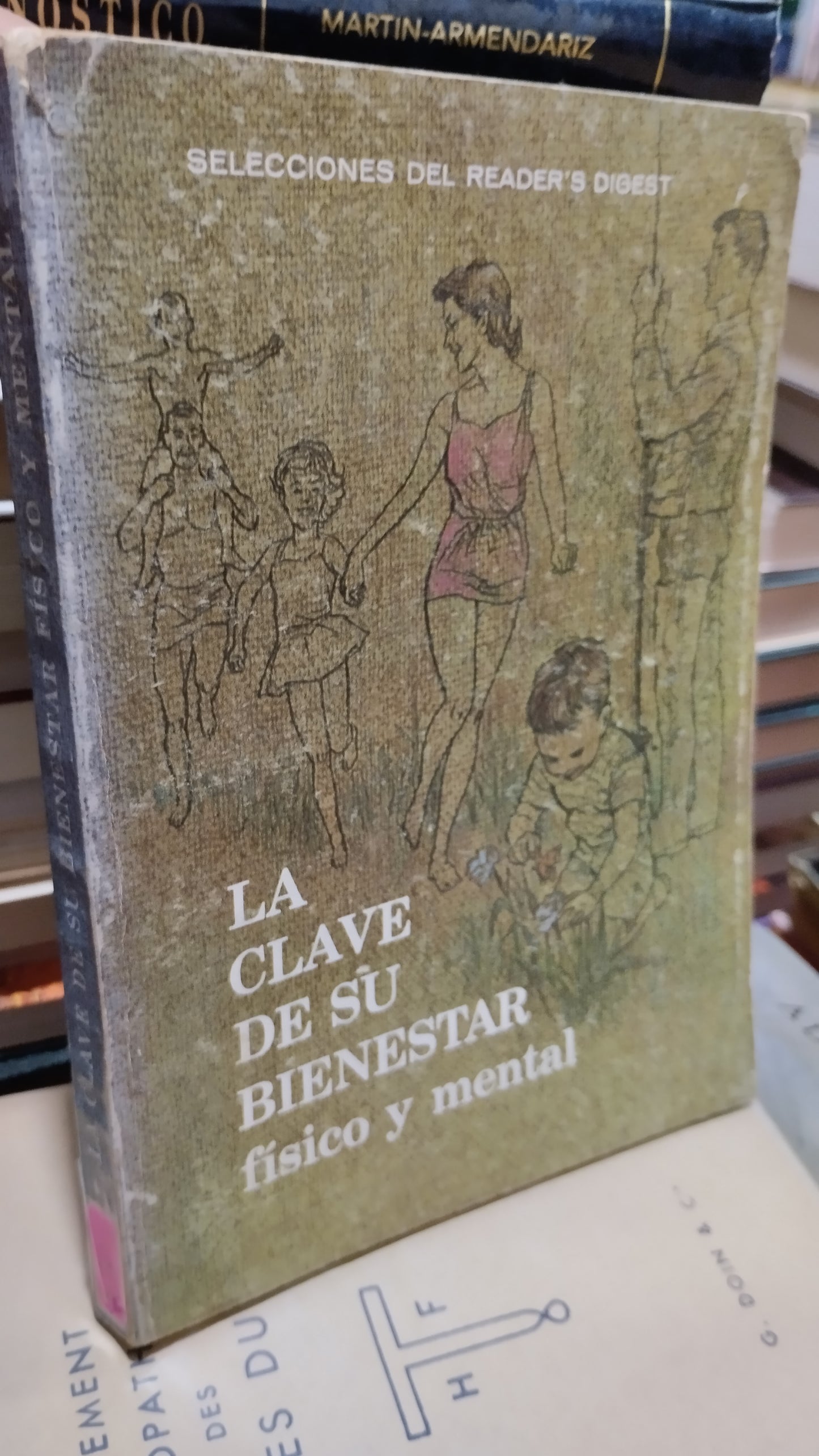 LA CLAVE DE SU BIENESTAR FISICO Y MENTAL LIBRO USADO SALUD ALDAMA