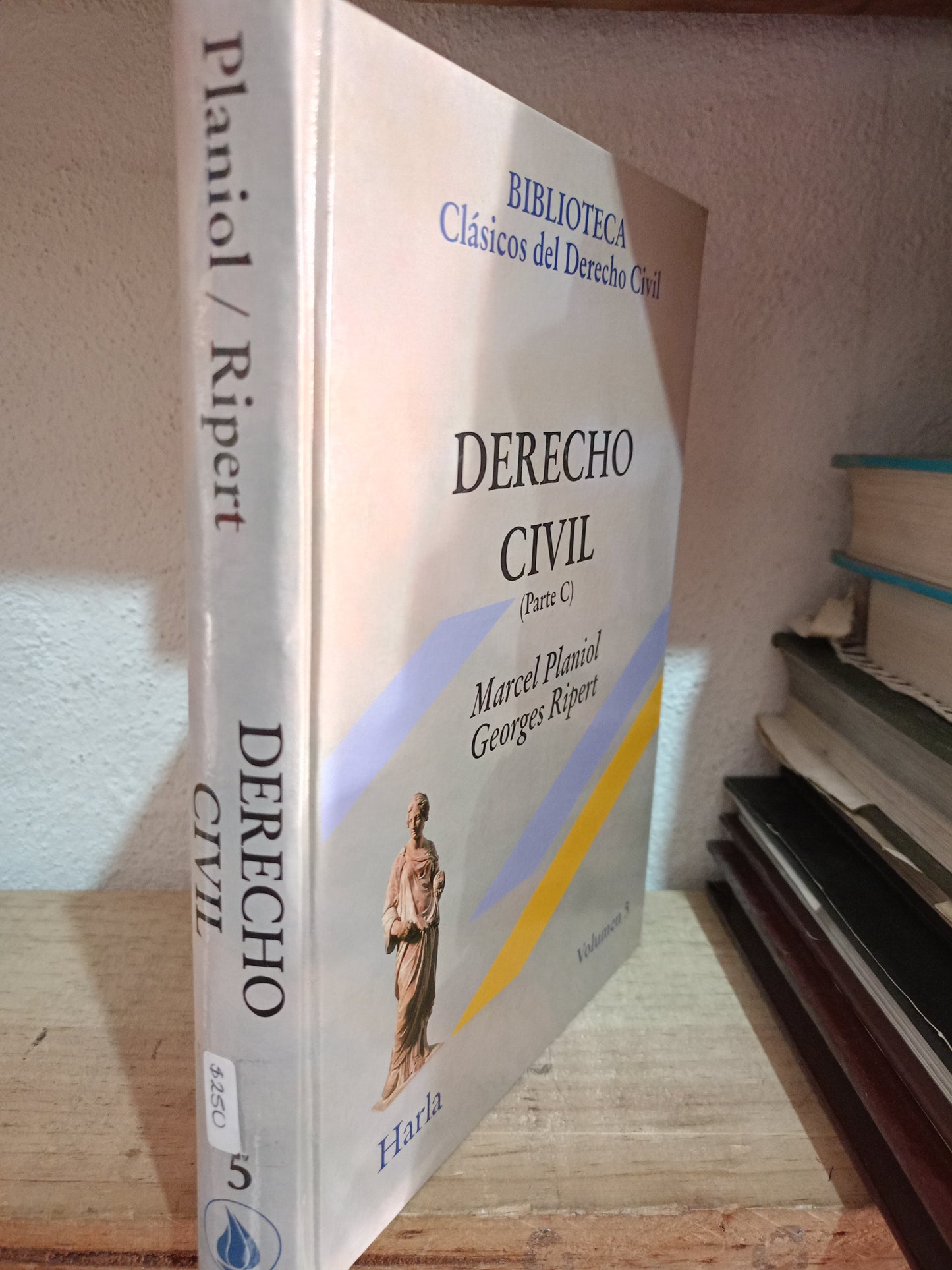 DERECHO CIVIL PARTE C VOLUMEN 5 POR MARCEL PLANIOL Y GEORGES RIPERT USADO DERECHO LITERARIO 305