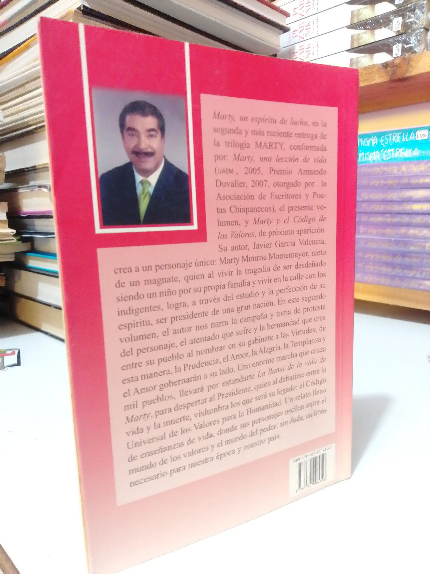 MARTY UN ESPÍRITU DE LUCHA POR JAVIER GARCÍA VALENCIA USADO SUPERACIÓN PERSONAL JUÁREZ