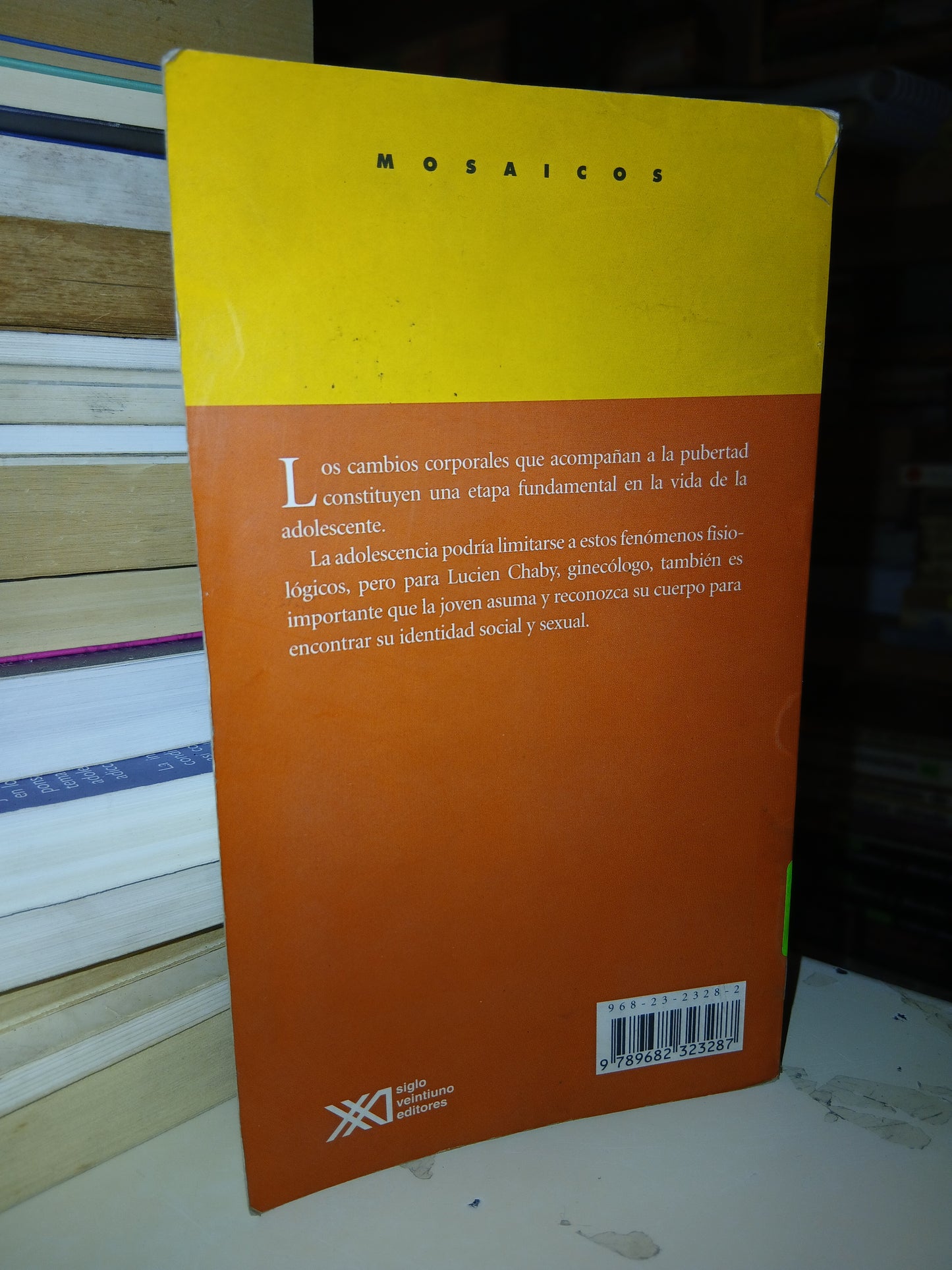 LA ADOLESCENTE Y SU CUERPO POR LUCIEN CHABY USADO SUPERACIÓN PERSONAL LITERARIO 207