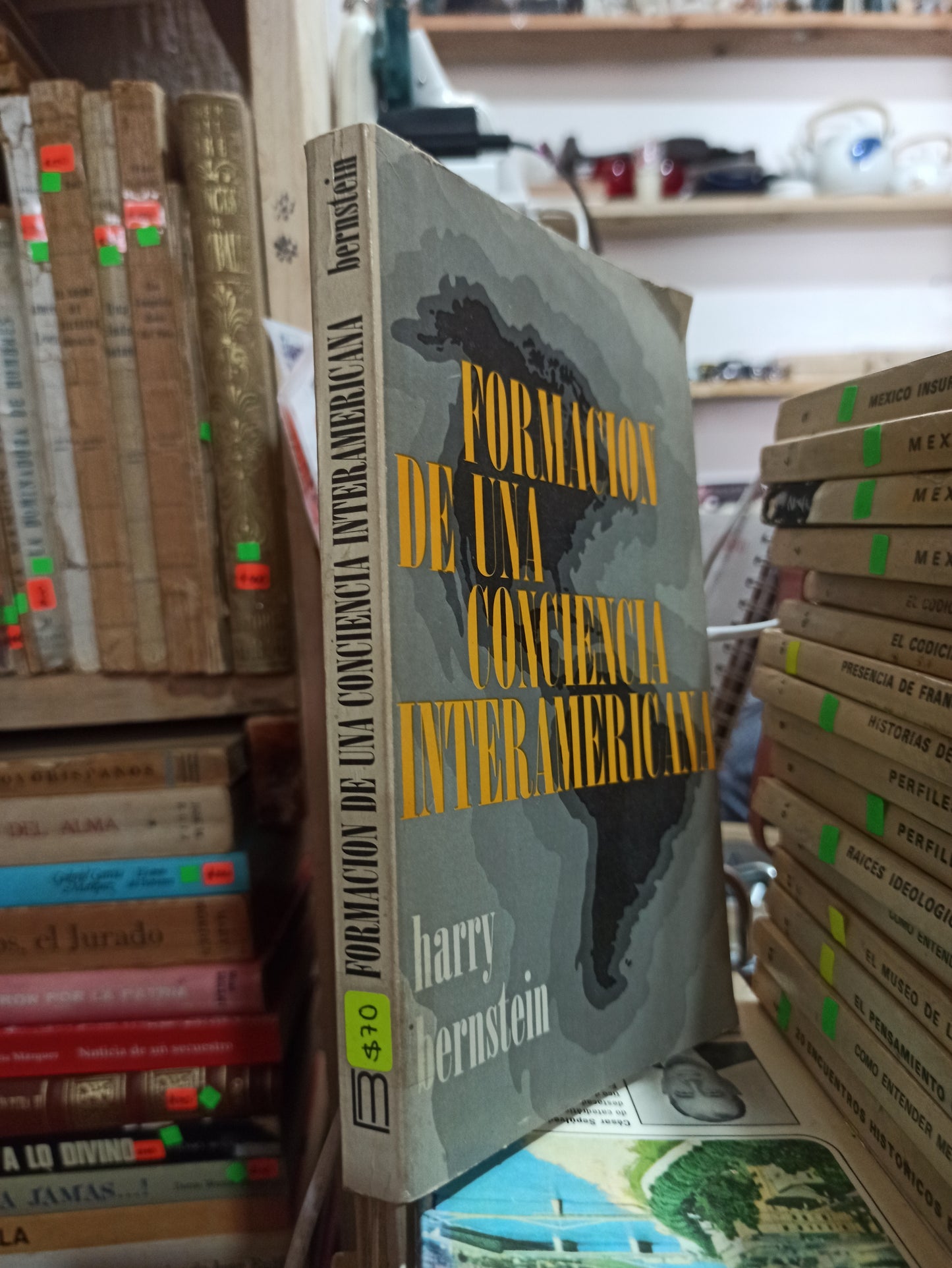 FORMACION DE UNA CONCIENCIA INTERAMERICANA POR HARRY BERNSTEIN USADO HISTORIA ALDAMA