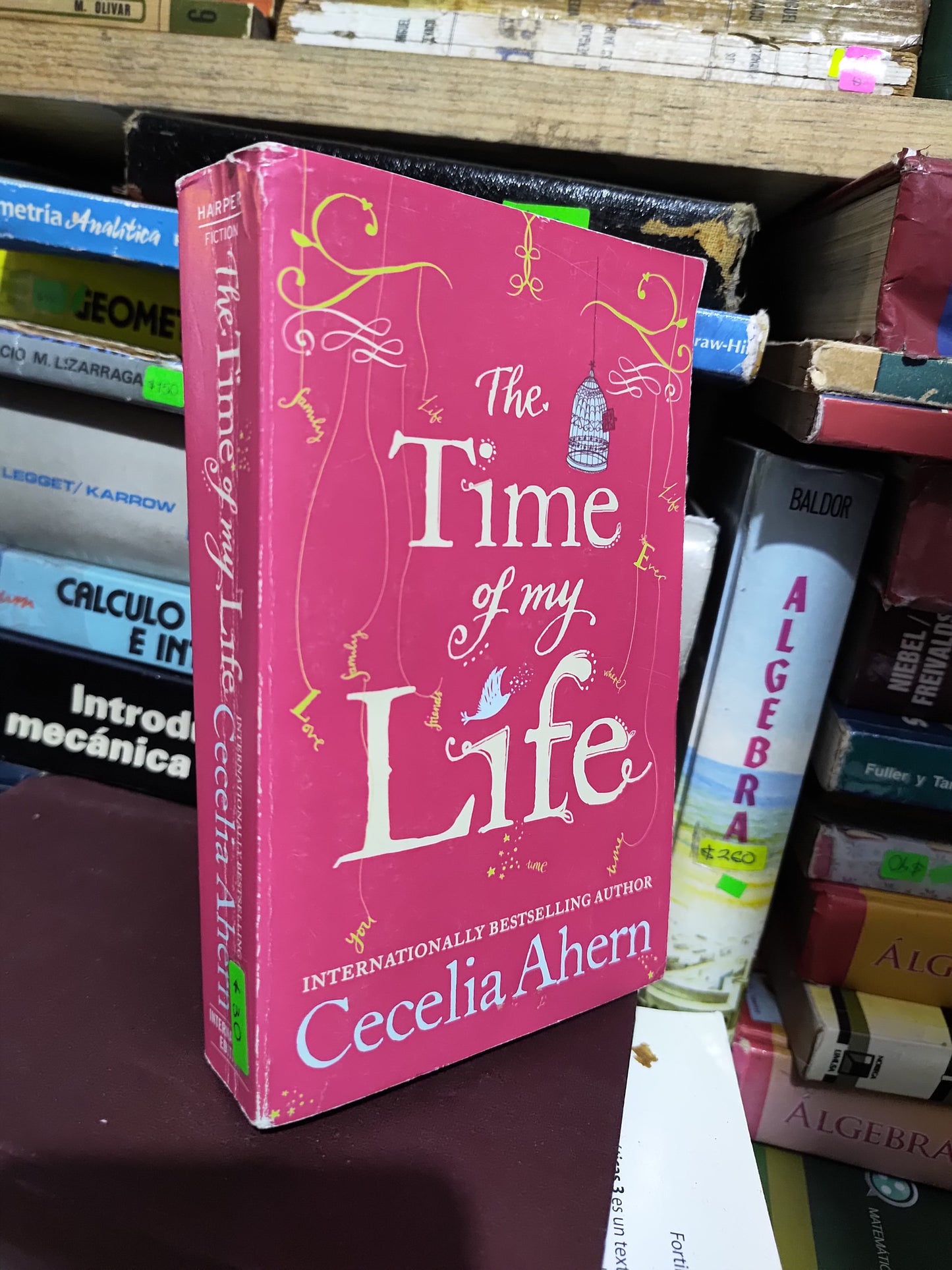 THE TIME OF MY LIFE POR CECELIA AHERN USADO IDIOMAS JUAREZ 507