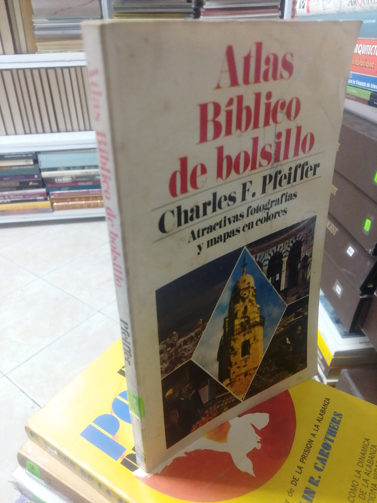 ATLAS BIBLICO DE BOLSILLO, CHARLES PFEIFFER, USADO, RELIGION, JUAREZ 515