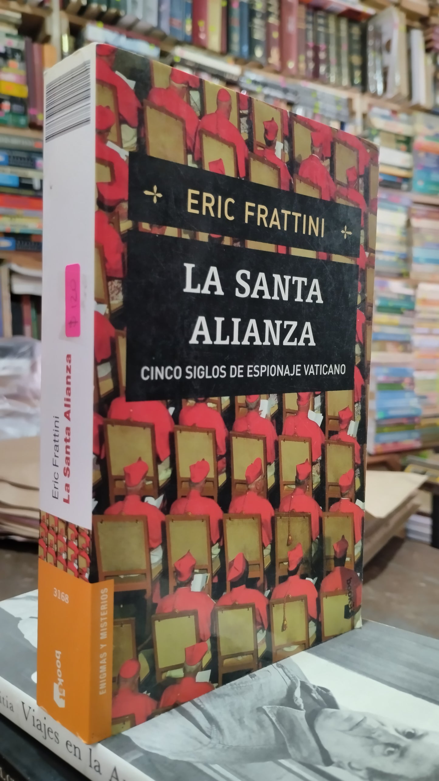 LA SANTA ALIANZA POR ERIC FRANTTINI LIBRO USADO NOVELAS ALDAMA