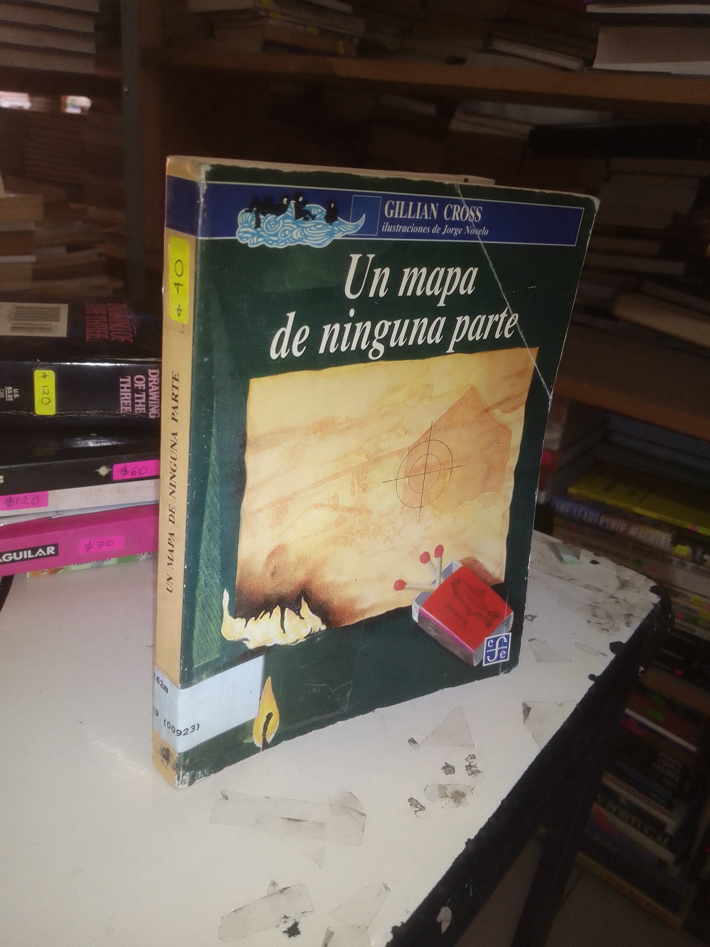 UN MAPA DE NINGUNA PARTE POR GILLIAN CROSS USADO INFANTIL LITERARIO 207