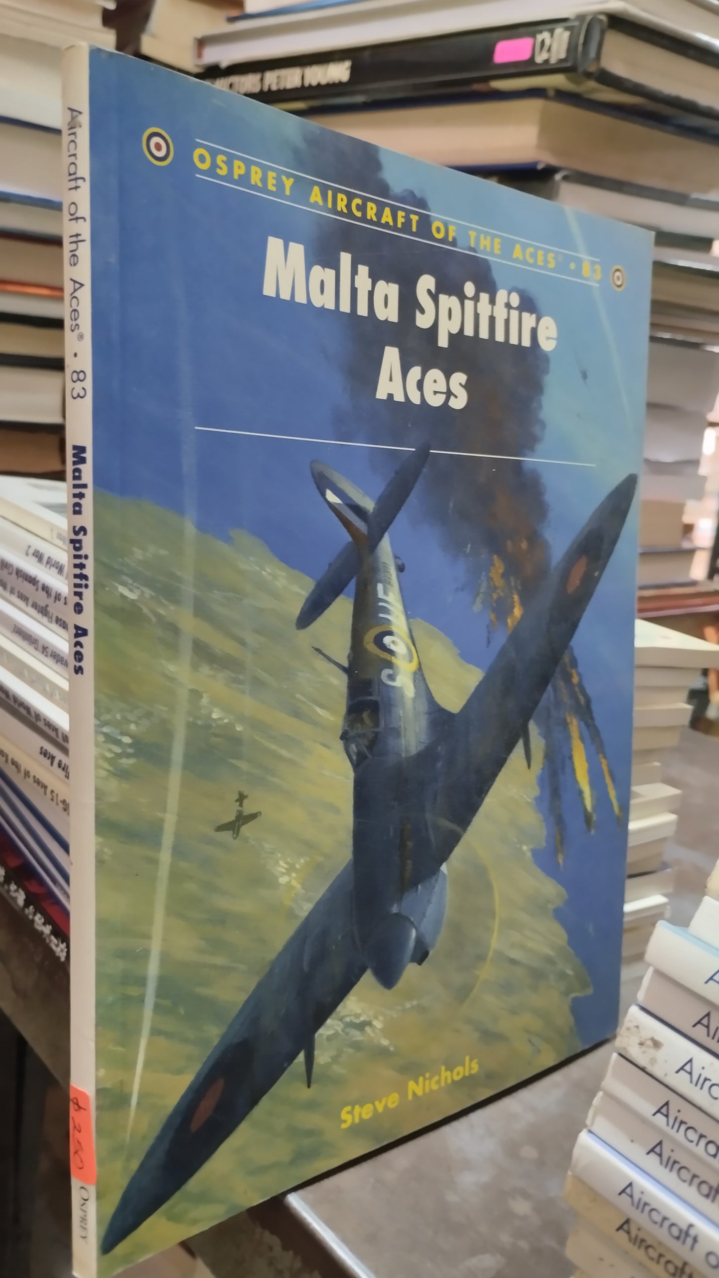 MALTA SPITFIRE ACES 83 LIBRO USADO HISTORIA ALDAMA