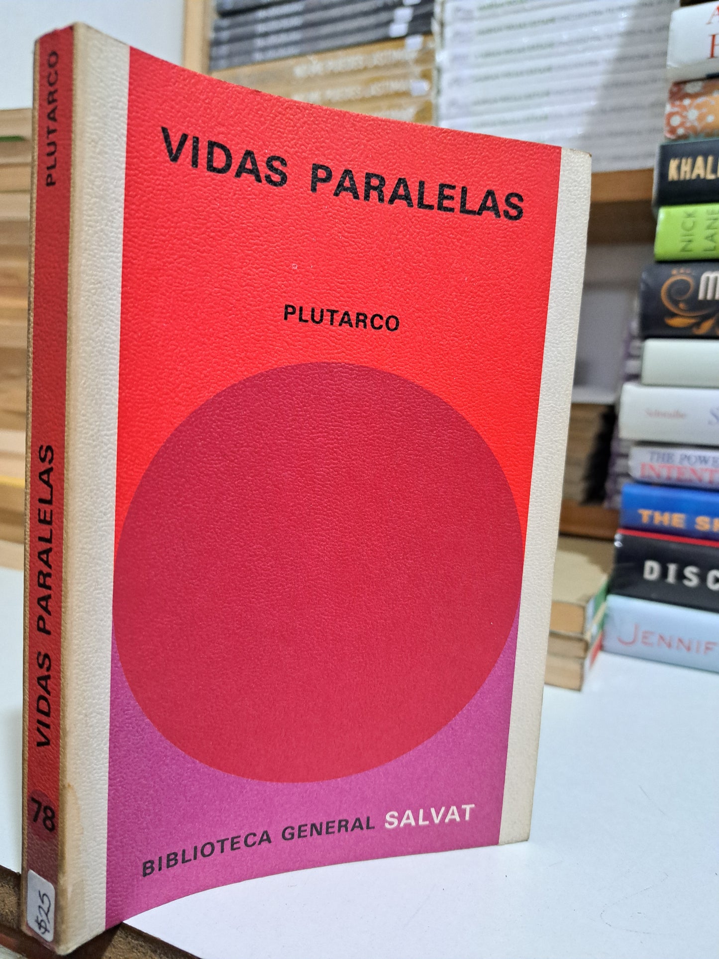 VIDAS PARALELAS PLUTARCO USADO NOVELA JUÁREZ