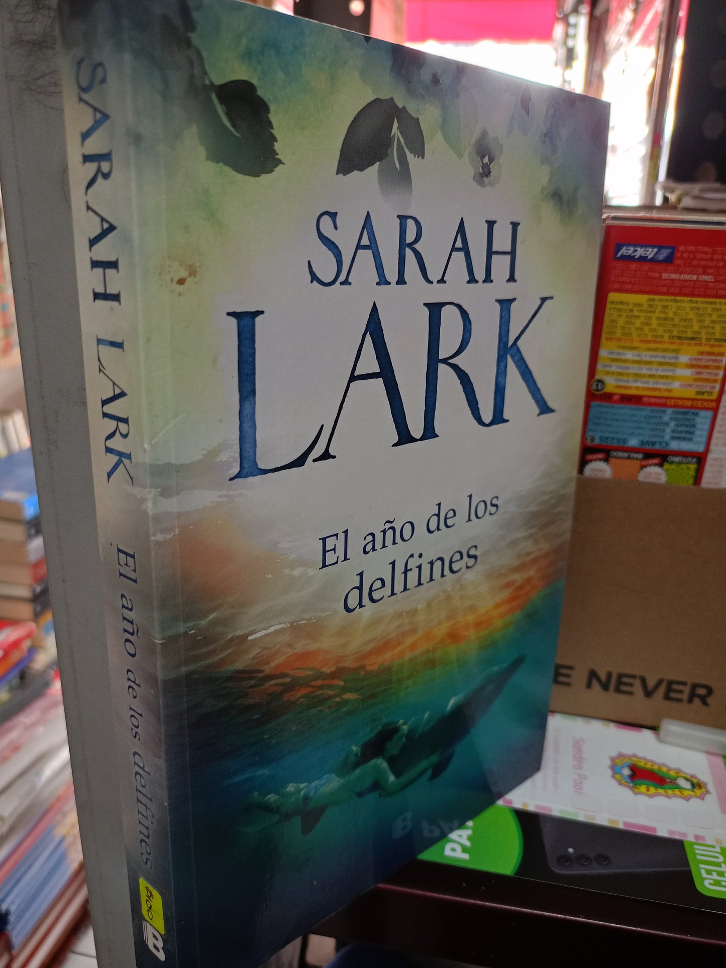 EL AÑO DE LOS DELFINES POR SARAH LARK USADO NOVELA LITERARIO 305