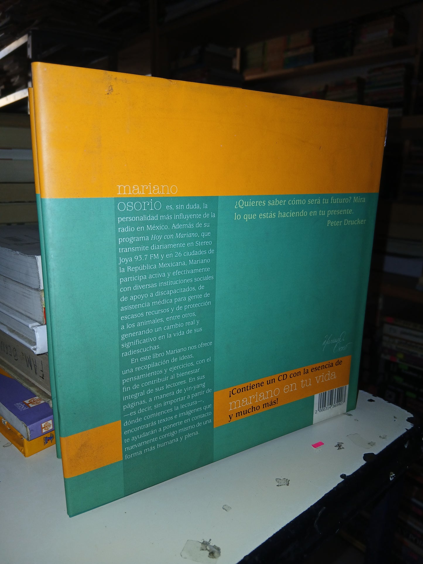 MARIANO EN TU VIDA POR MARIANO OSORIO USADO SUPERACIÓN PERSONAL LITERARIO 207