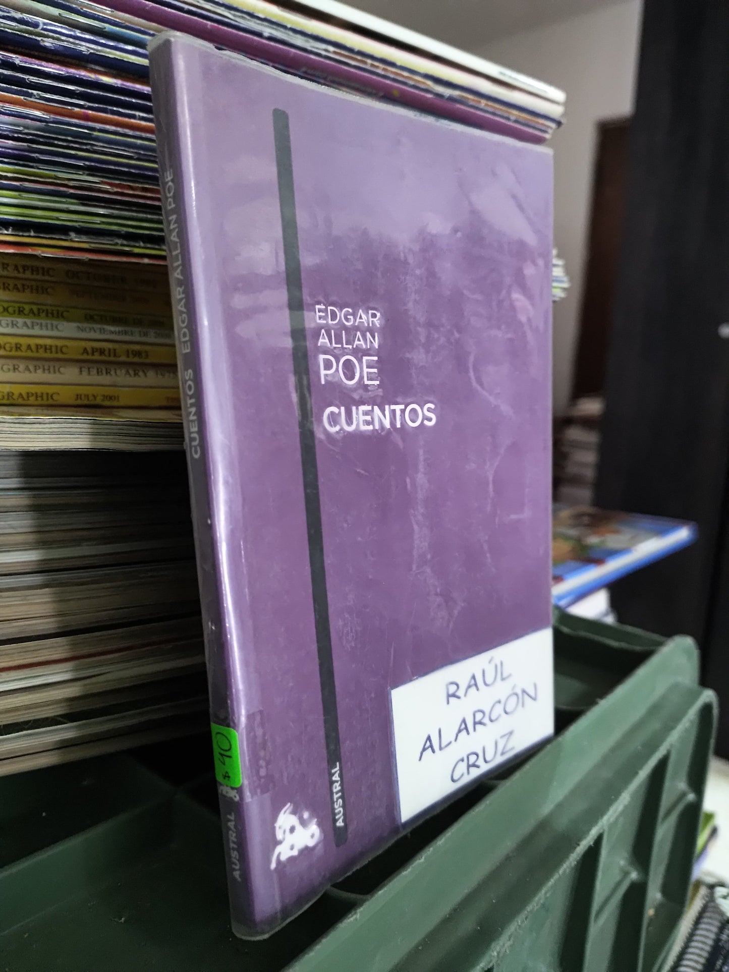 CUENTOS DE EDGAR ALLAN POE USADO NOVELAS JUAREZ 515