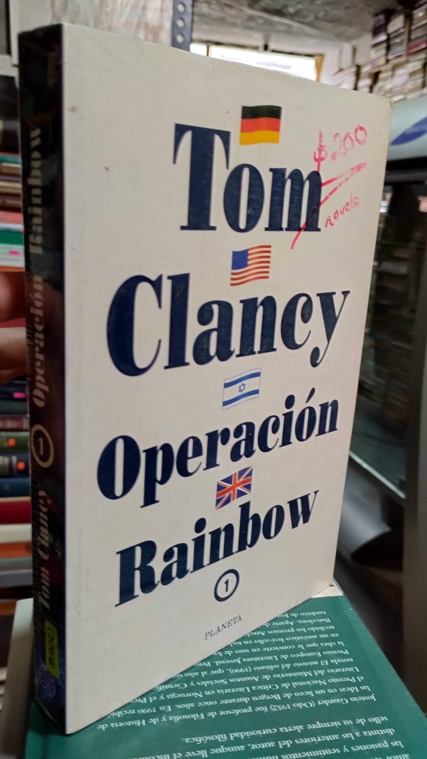 OPERACION RAINBOW POR TOM CLANCY LIBRO USADO NOVELAS ALDAMA