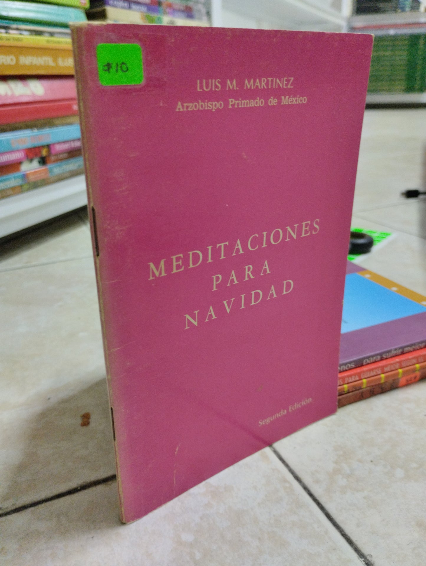 MEDITACIONES PARA NAVIDAD, LUIS M. MARTINEZ, USADO, RELIGION, JUAREZ 515