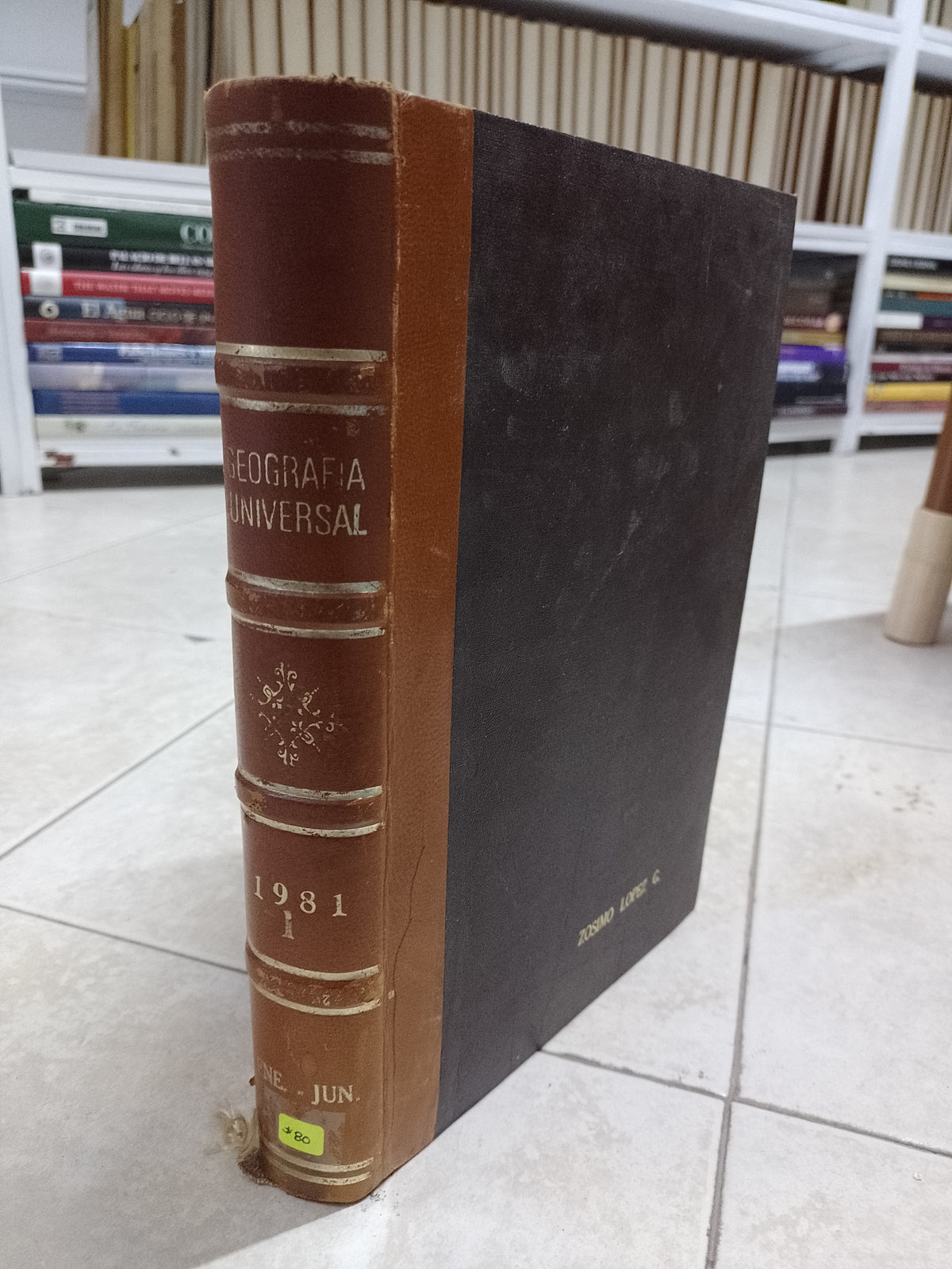 GEOGRAFIA UNIVERSAL 1981 1 POR ZOSIMO LOPEZ USADO GEOGRAFIA JUAREZ 515