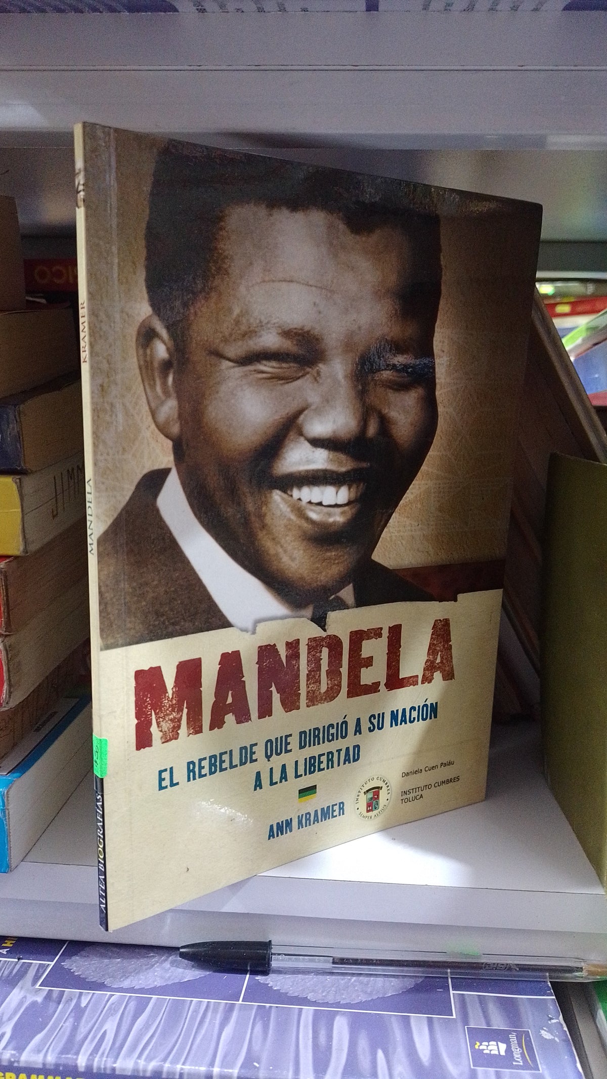 MANDELA POR ANN KRAMER USADO HISTORIA JUAREZ 507