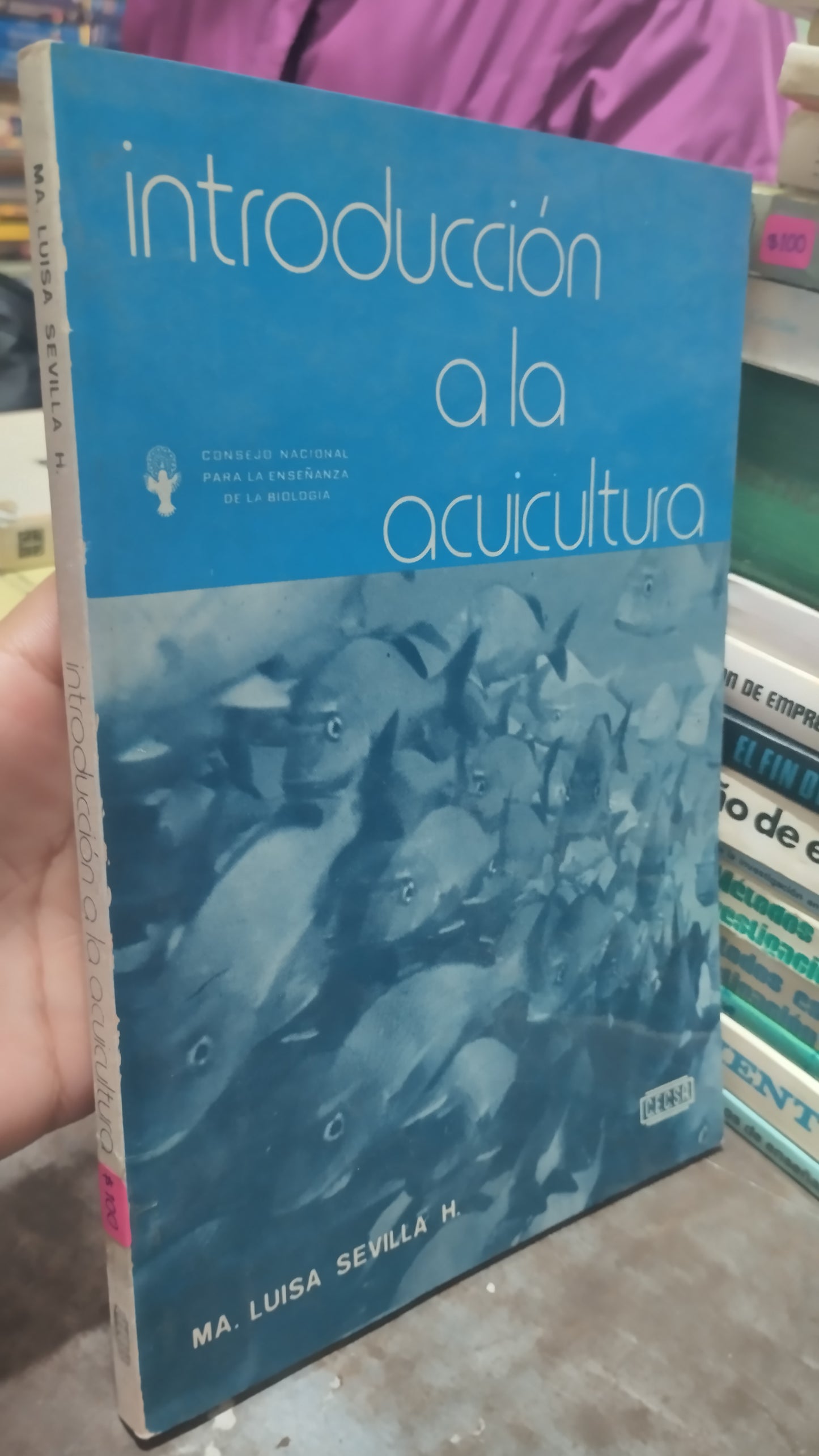 INTRODUCCION A LA ACUICULTURA POR MA LUISA SEVILLA LIBRO USADO AGRICULTURA ALDAMA