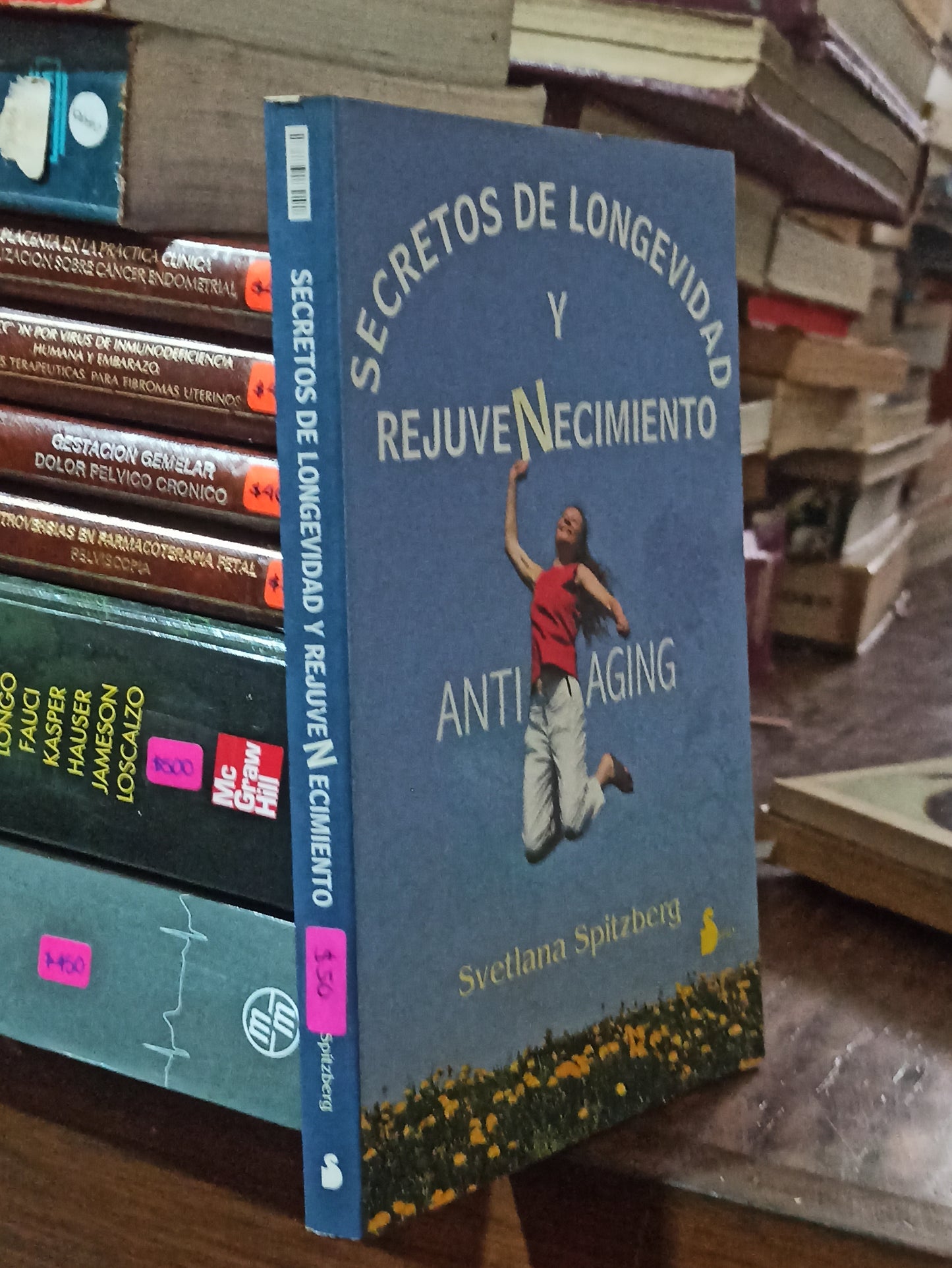 SECRETOS DE LONGEVIDAD Y REJUVENECIMIENTO POR SVETLANA SPITZBERG USADO SALUD ALDAMA
