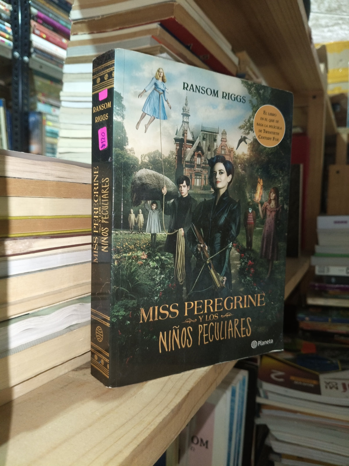 MISS PEREGRINE Y LOS NIÑOS PECULIARES POR RAMSON RIGGS USADO NOVELA ALDAMA