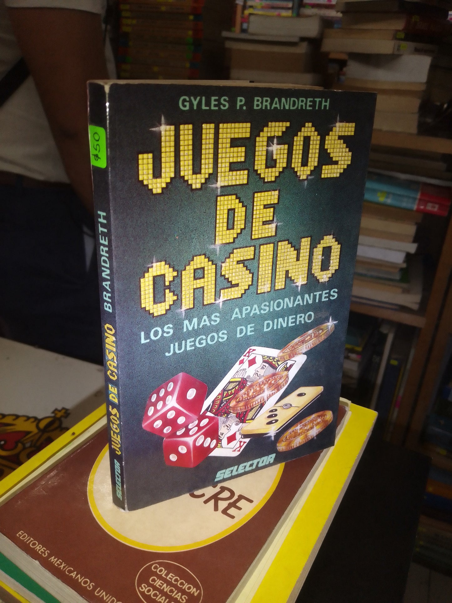 JUEGOS DE CASINO POR GYLES P. BRANDRETH USADO DEPORTES LITERARIO 207
