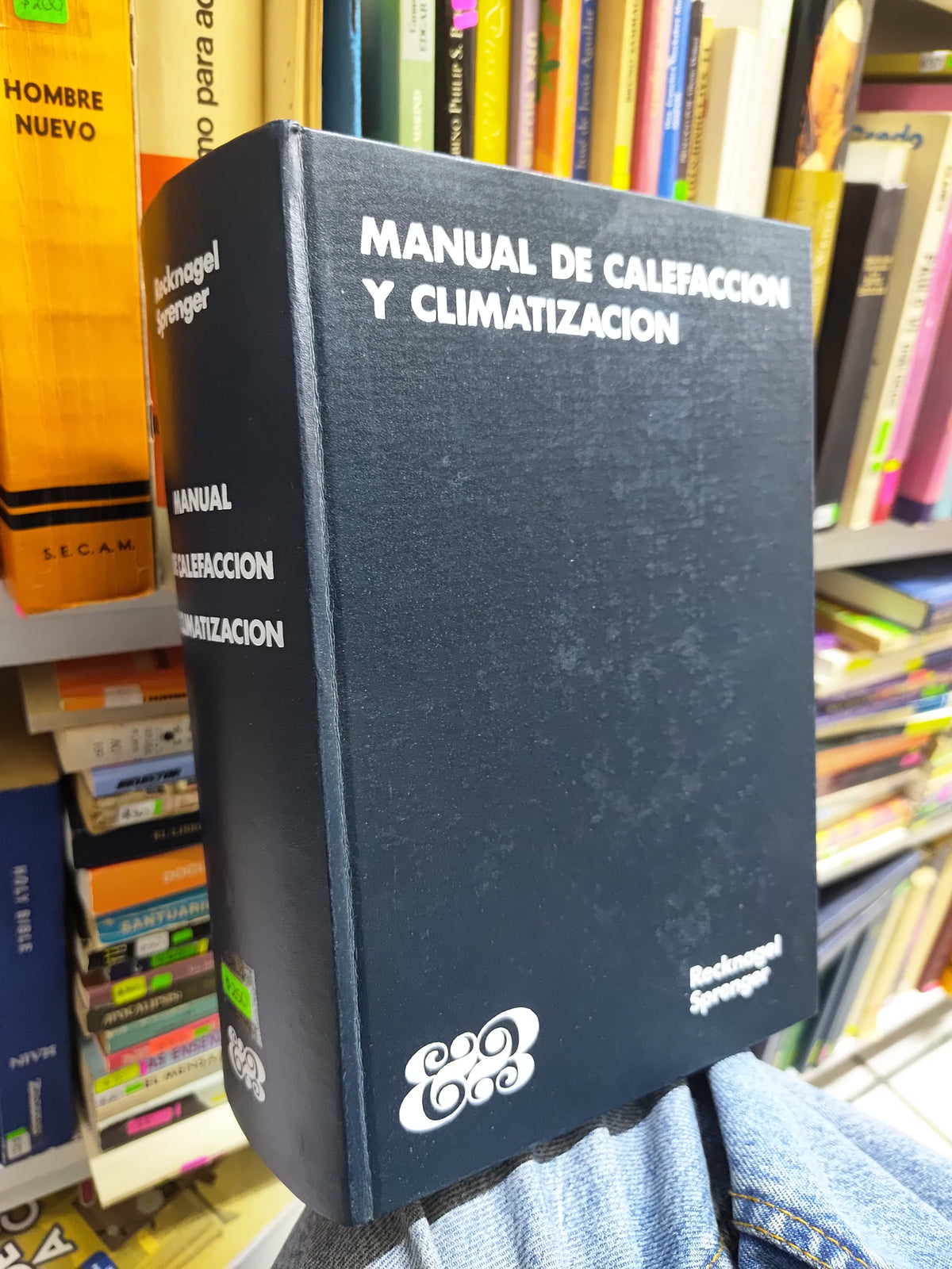MANUAL DE CALEFACCION Y CLIMATIZACION POR RECKNAGEL SPRENGER USADO MATEMATICAS JUAREZ 507