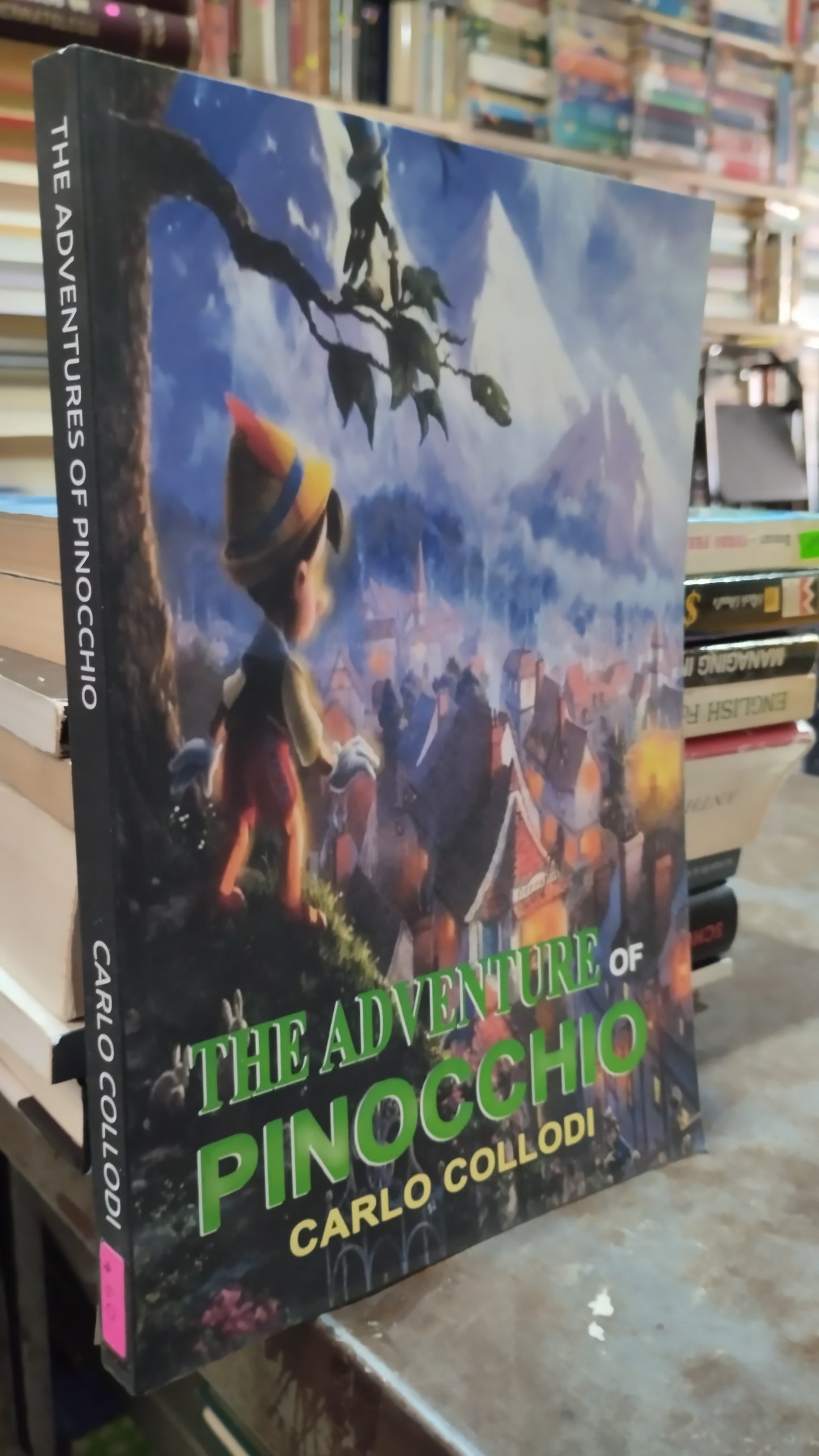 THE ADVENTURE OF PINOCCHIO POR CARLO COLLODI LIBRO USADO IDIOMAS ALDAMA