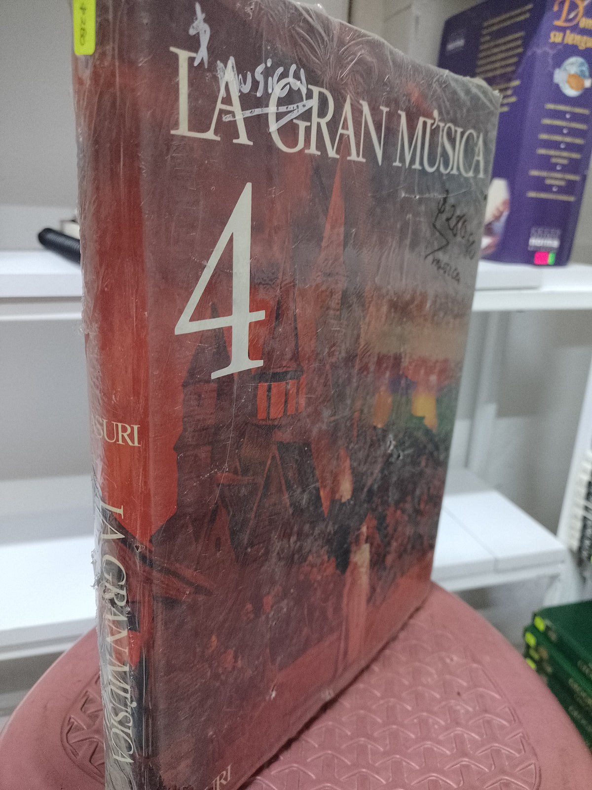 LA GRAN MUSICA 4 POR DESCONOCIDO USADO MUSICA JUAREZ 515