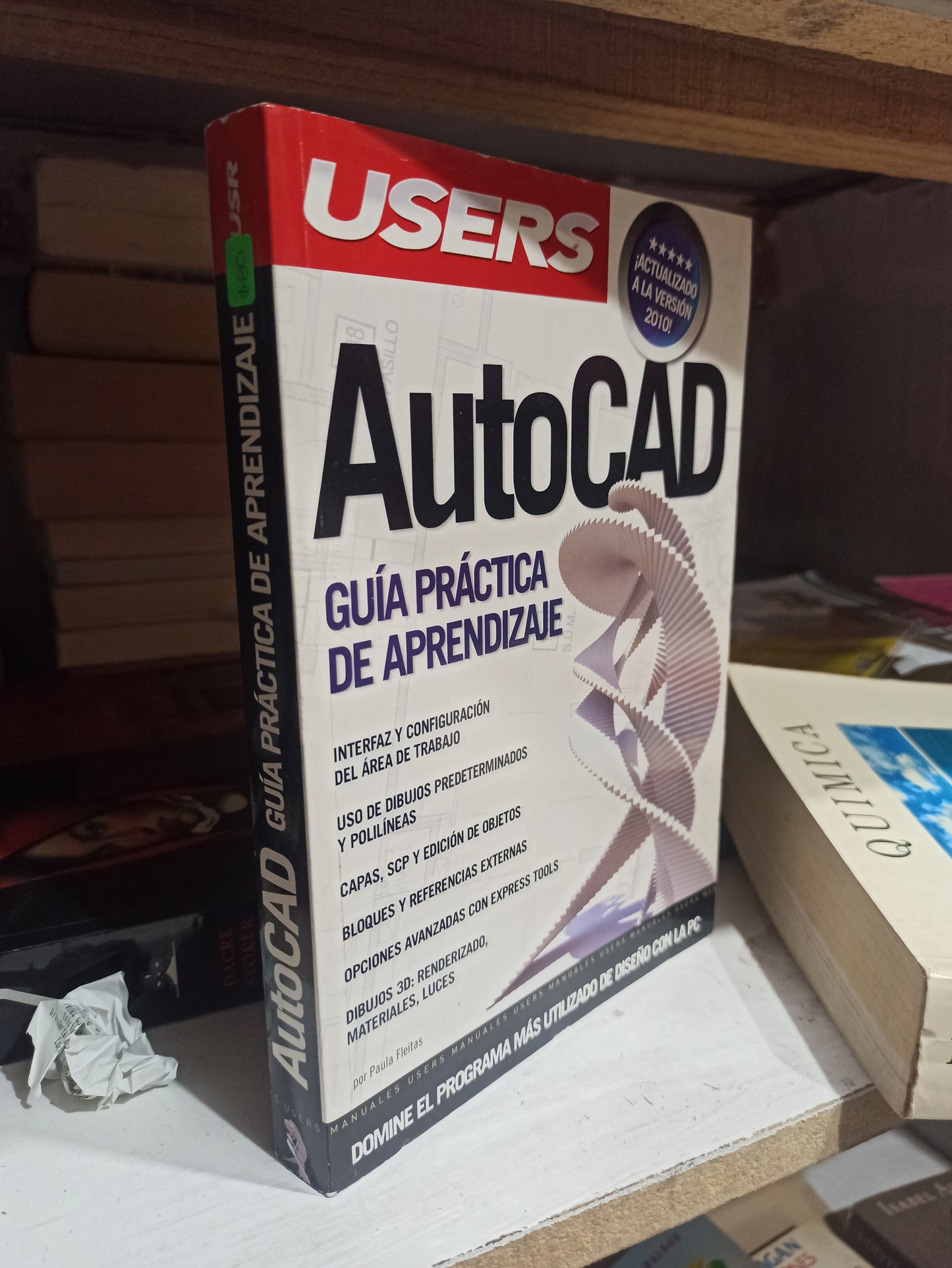 AUTOCAD GUIA PRACTICA DE APRENDIZAJE POR PAULA FLEITAS USADO COMPUTACIÓN JUÁREZ
