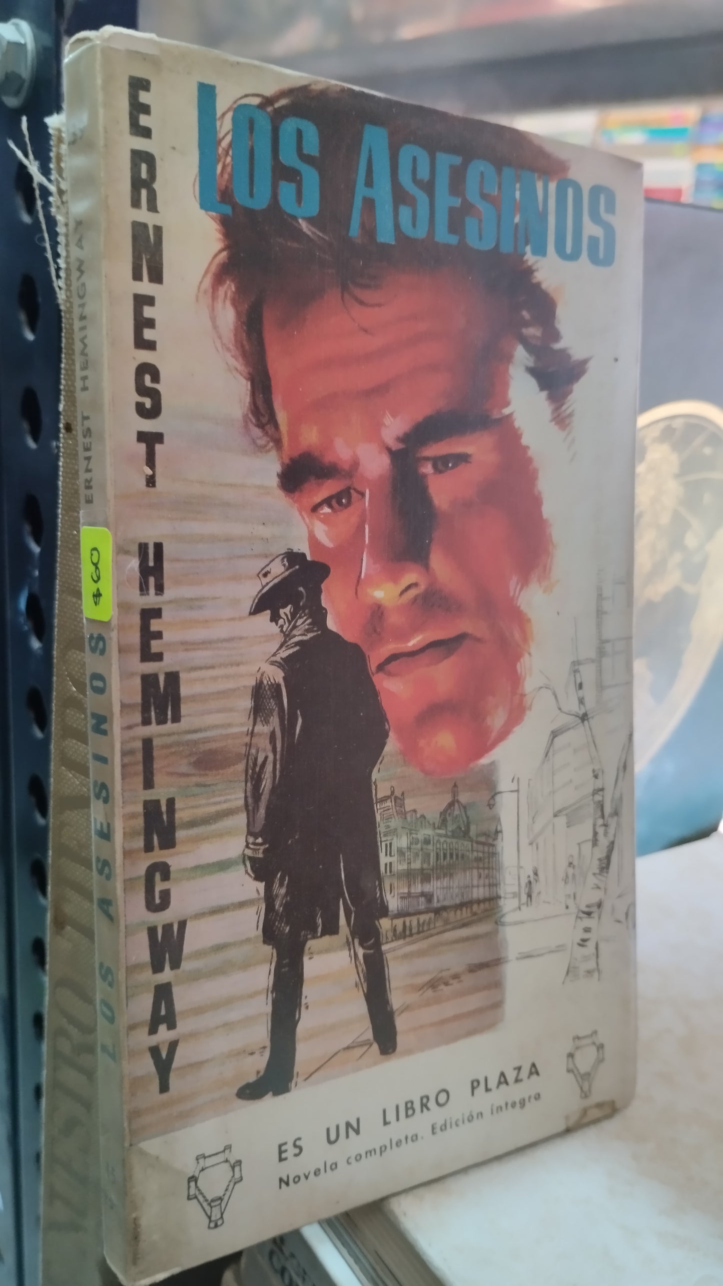 LOS ASESINOS POR ERNEST HEMINGWAY LIBRO USADO NOVELAS ALDAMA