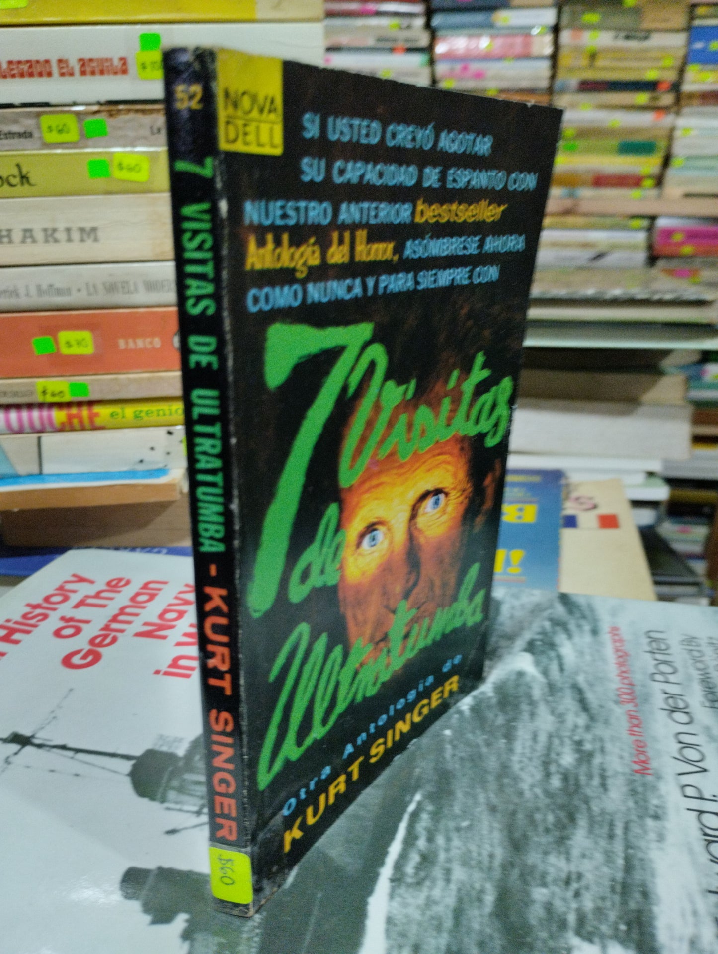LAS 7 VISITAS DE ULTRATUMBA POR KURT SINGER USADO NOVELAS ALDAMA