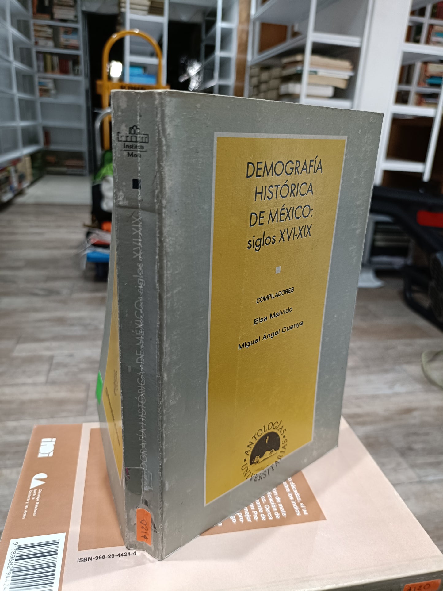 DEMOGRAFIA HISTORICA DE MEXICO SIGLOS XVII XIX POR ELSA MALVIDO Y MIGUEL ANGEL CUENYA USADO HISTORIA JUAREZ 515