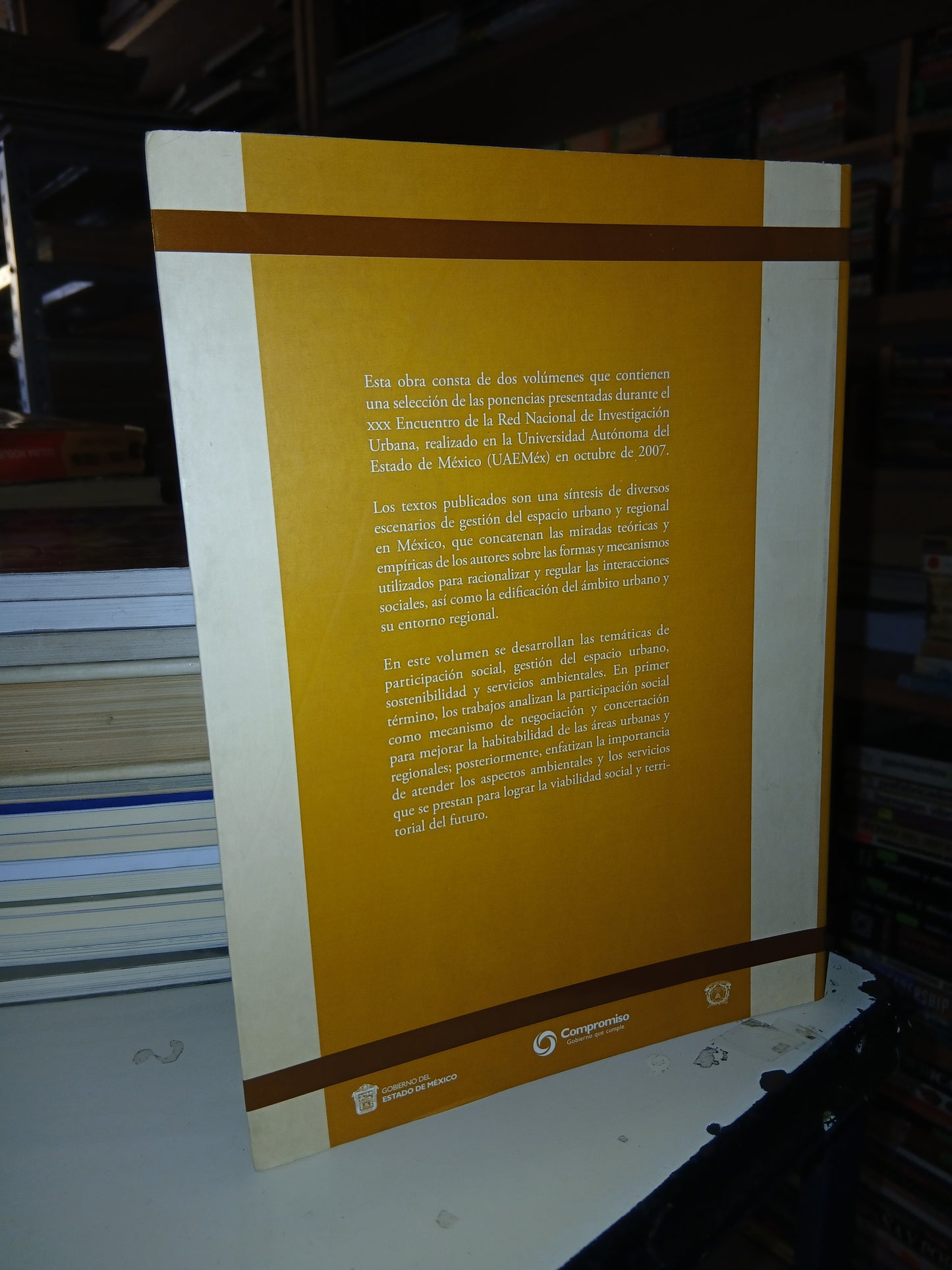 ESCENARIOS DE GESTIÓN DEL ESPACIO URBANO Y REGIONAL EN MÉXICO (VARIOS AUTORES) USADO ANTROPOLOGÍA LITERARIO 207