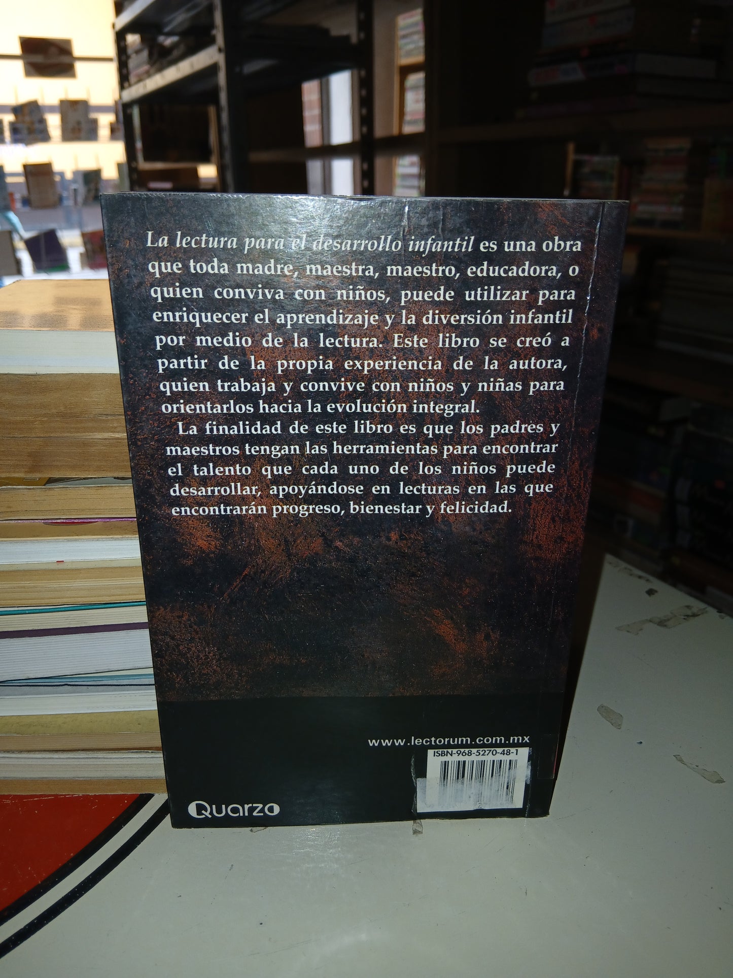 LA LECTURA PARA EL DESARROLLO INFANTIL POR MARCELA MAGDALENO USADO NOVELA LITERARIO 207