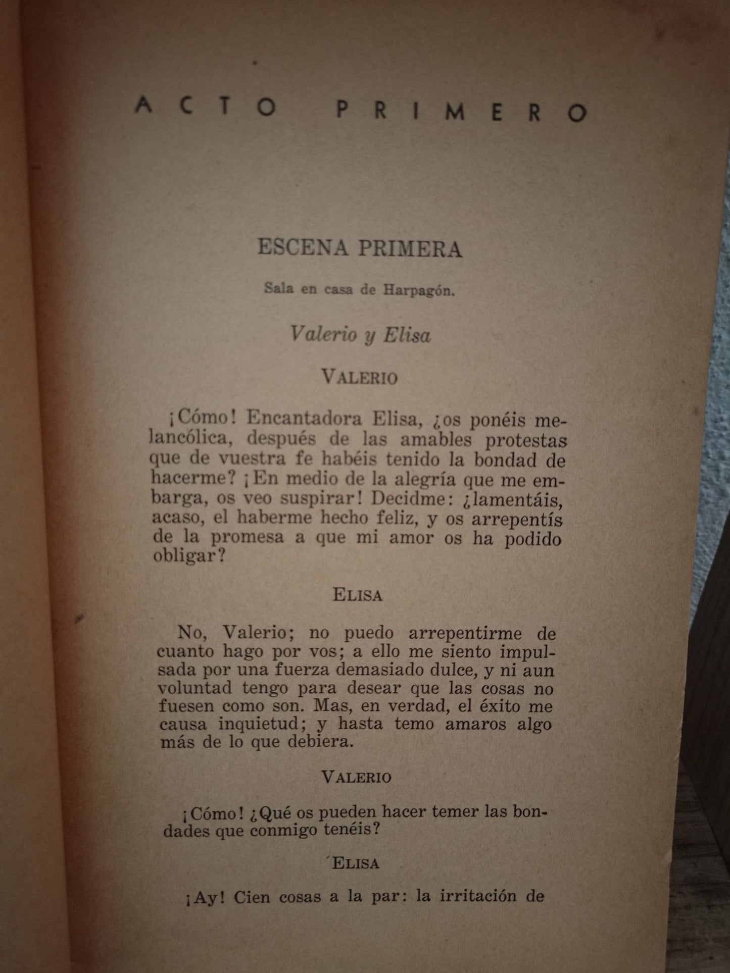 EL AVARO POR MOLIÈRE USADO NOVELA LITERARIO 305