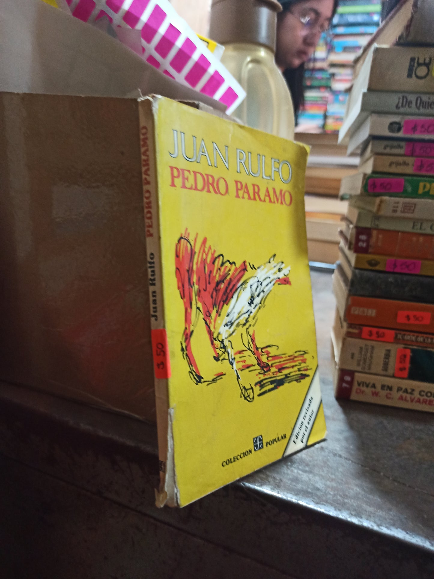 JUAN RULFO POR PEDRO PARAMO USADO NOVELAS ALDAMA