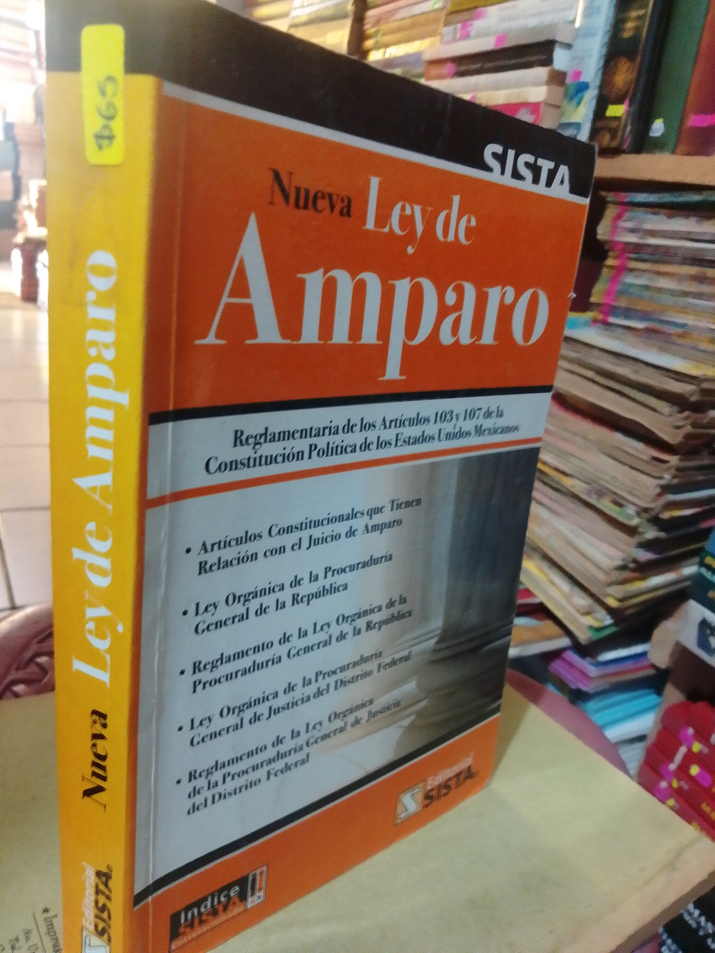 NUEVA LEY DE AMPARO USADO DERECHO JUÁREZ