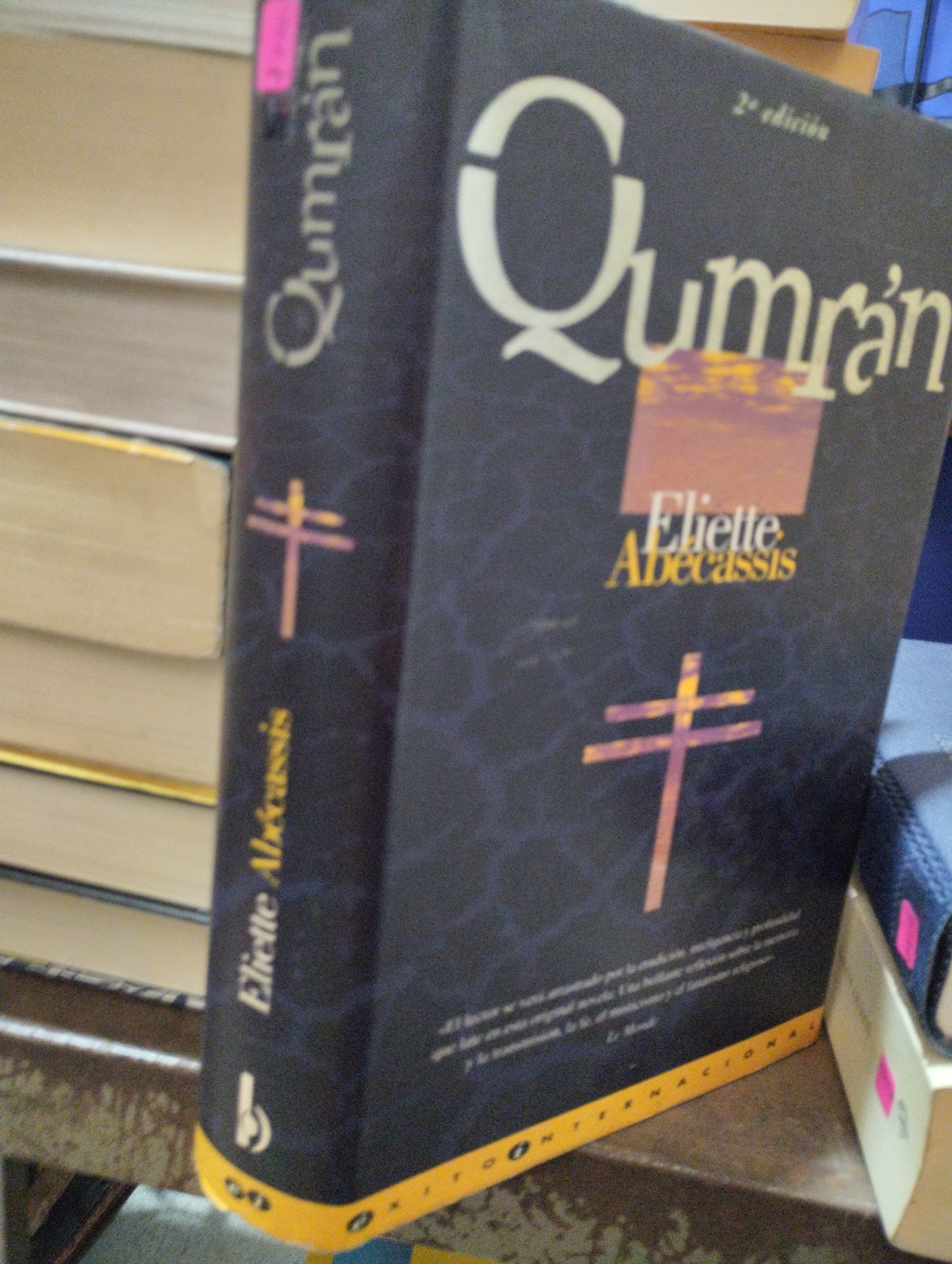 QUMRAN SEGUNDA EDICION POR ELIETTE ABECASSIS USADO NOVELAS ALDAMA