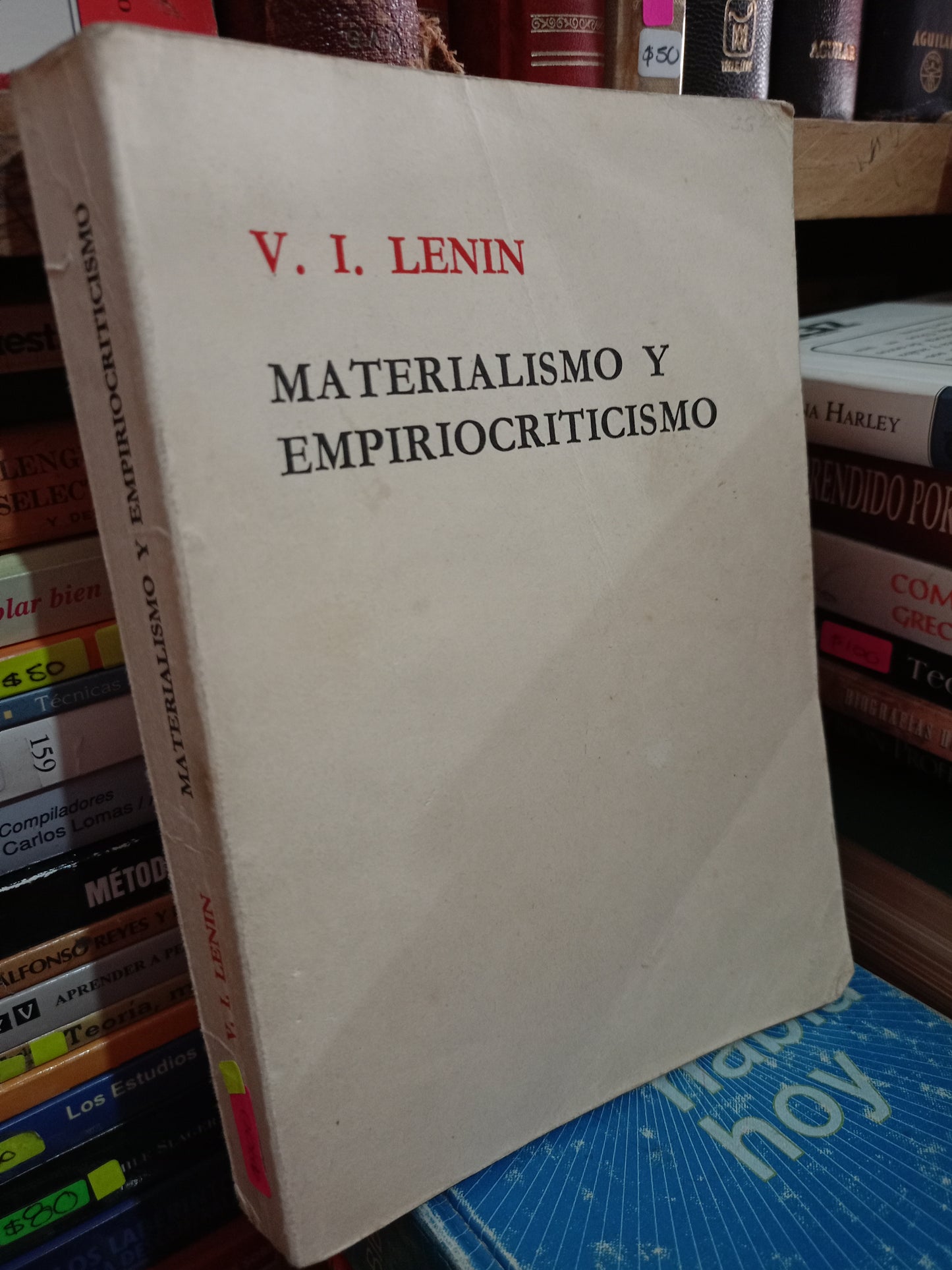 MATERIALISMO Y EMPIRIOCRITICISMO POR V.I. LENIN USADO SOCIO LITERARIO 305