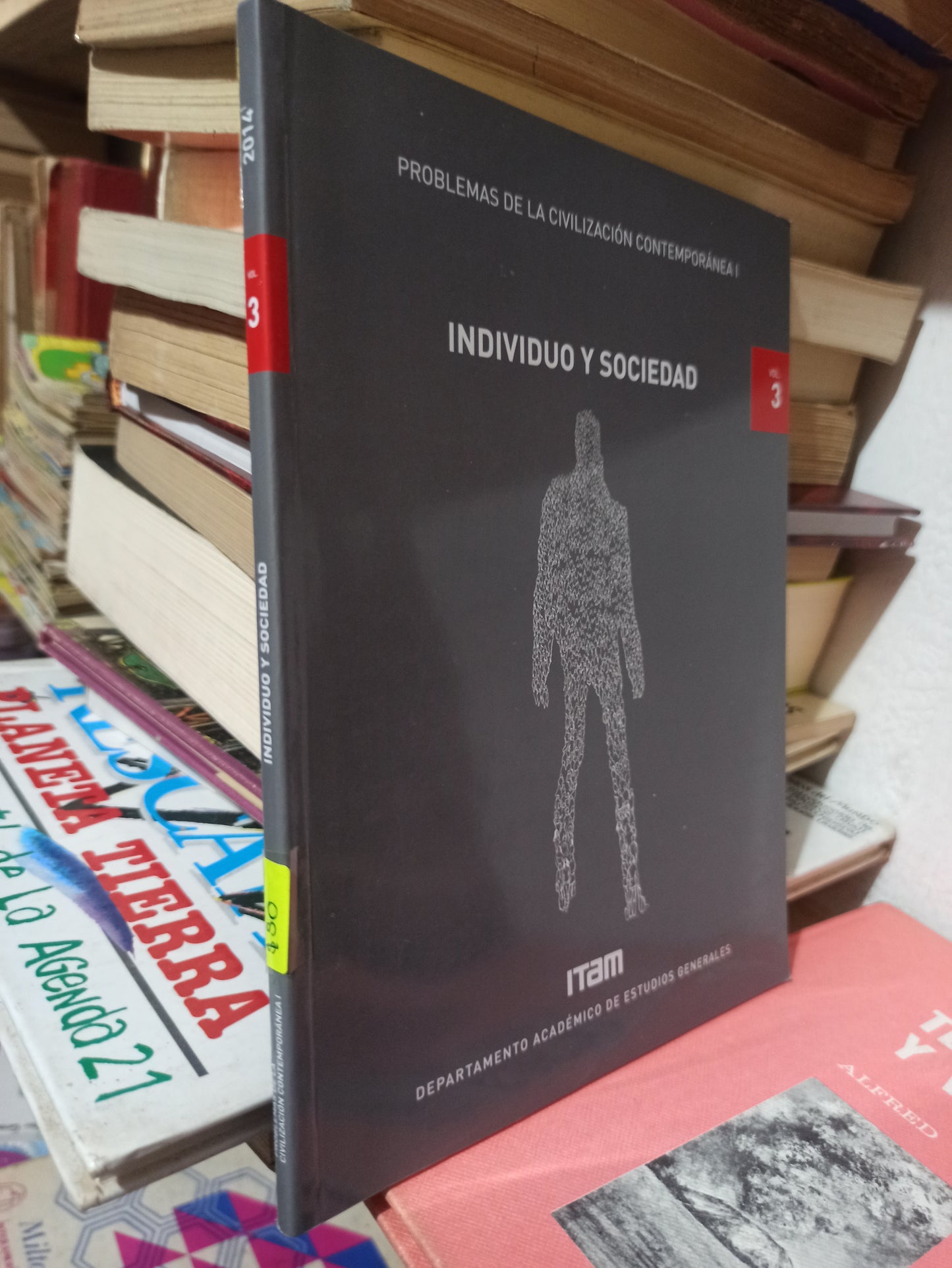 INDIVIDUO Y SOCIEDAD VOL. 3 POR DEPARTAMENTO DE ESTUDIOS GENERALES USADO POLÍTICA JUÁREZ
