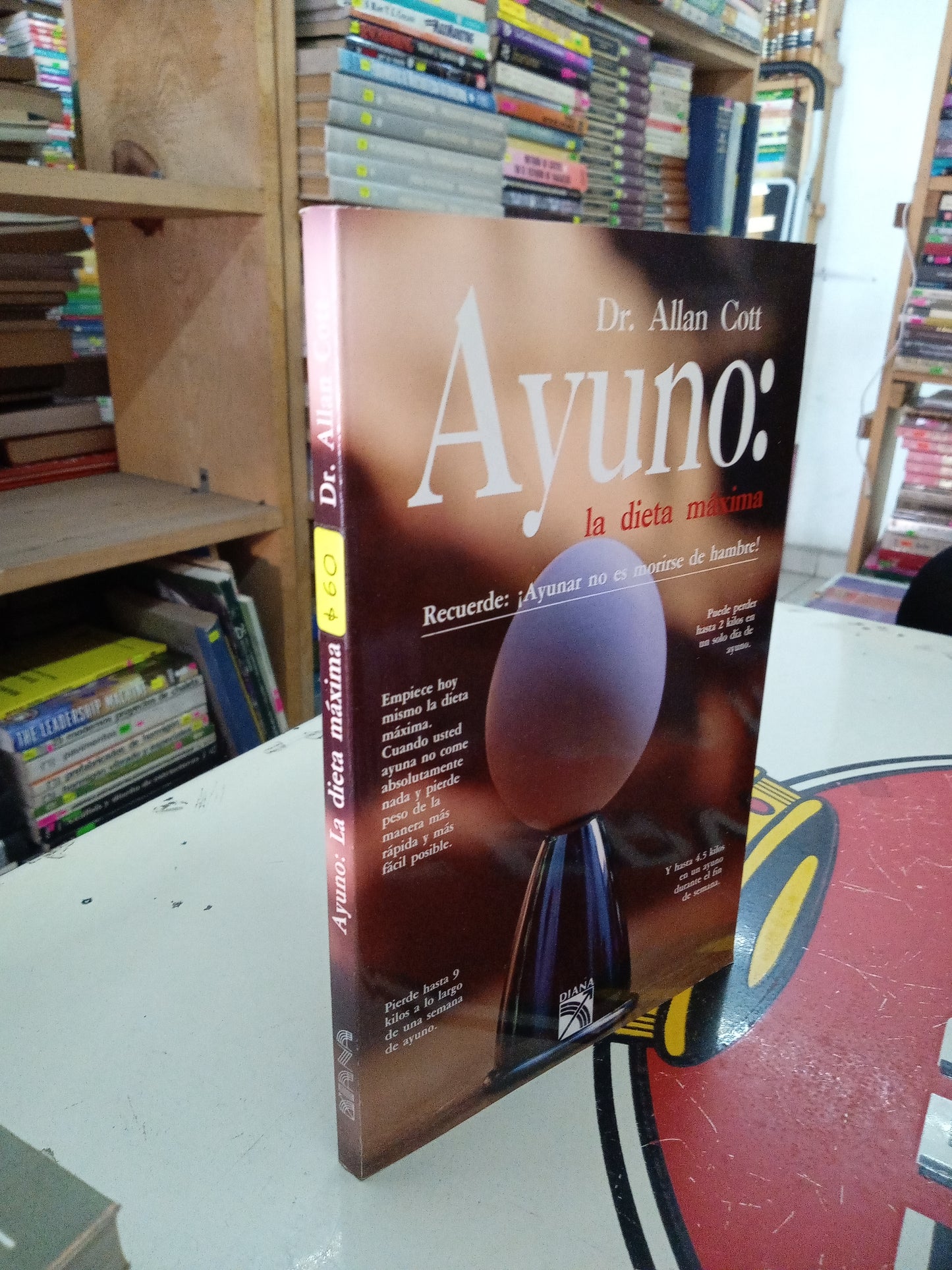 AYUNO LA DIETA MAXIMA POR DR ALLAN COTT USADO NUTRICION LITERARIO 207