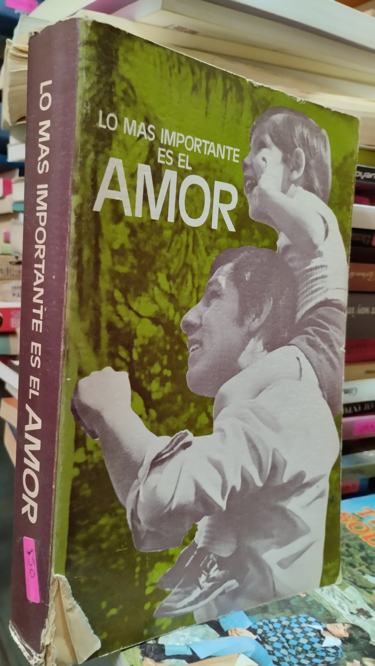 LO MAS IMPORTANTE ES EL AMOR POR LA BIBLIOTECA MEXICANA DEL HOGAR LIBRO USADO SUPERACION PERSONAL ALDAMA