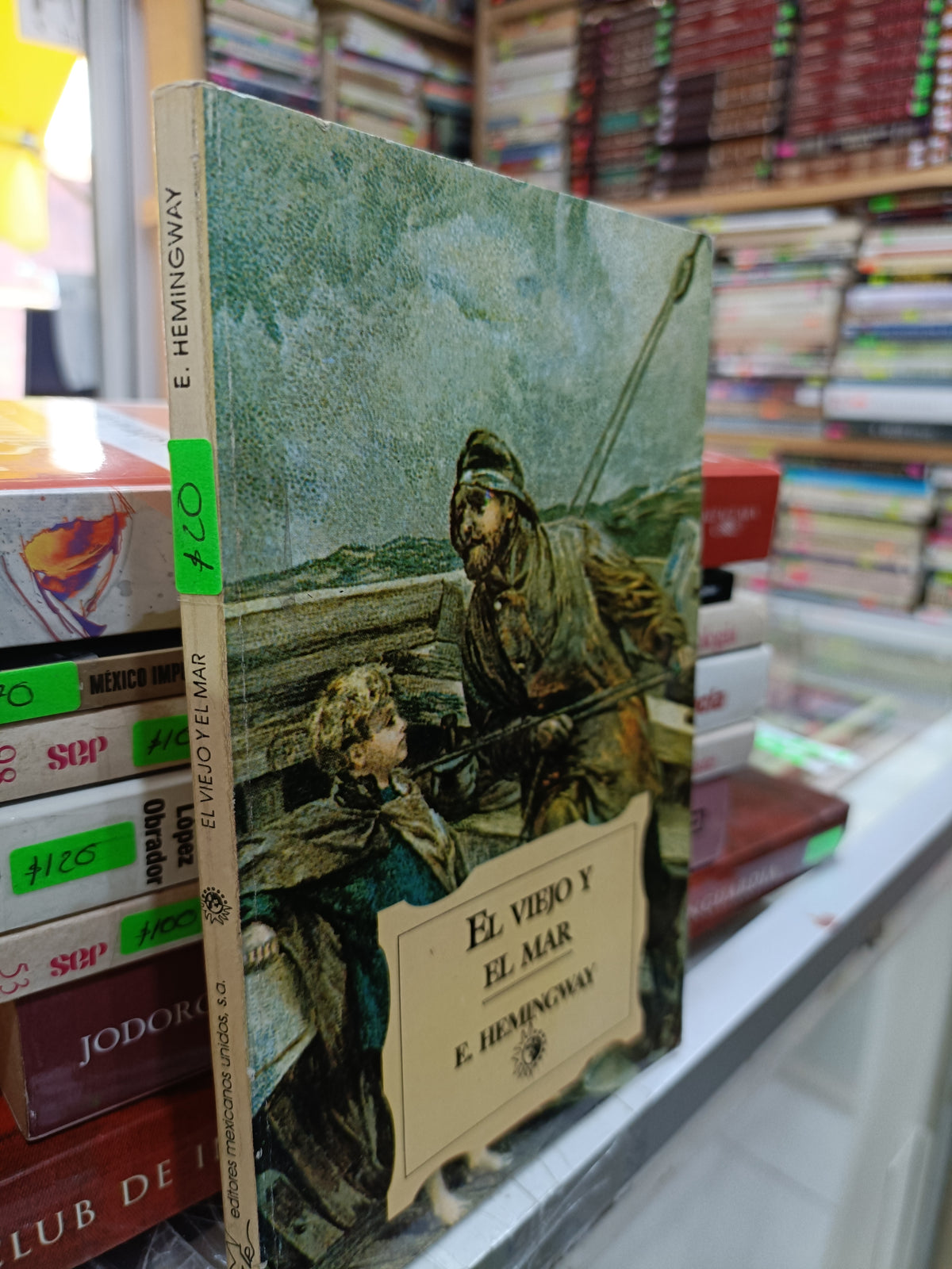 EL VIEJO Y EL MAR POR E HEMINGWAY USADO INFANTIL JUAREZ 507