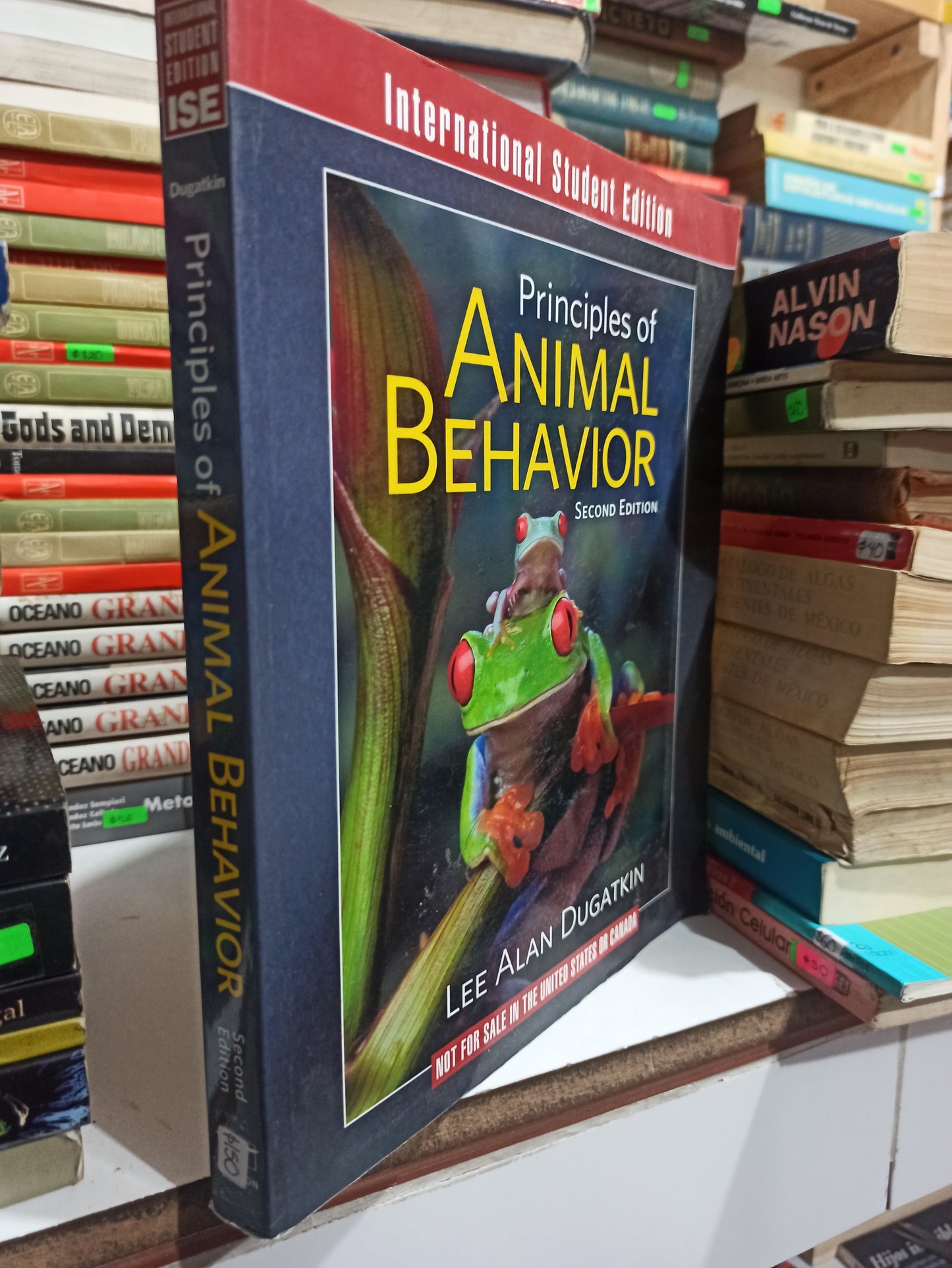 PRINCIPLES OF ANIMAL BEHAVIOR SECOND EDITION POR LEE ALAN DUGATKIN USADO BIOLOGIA JUÁREZ