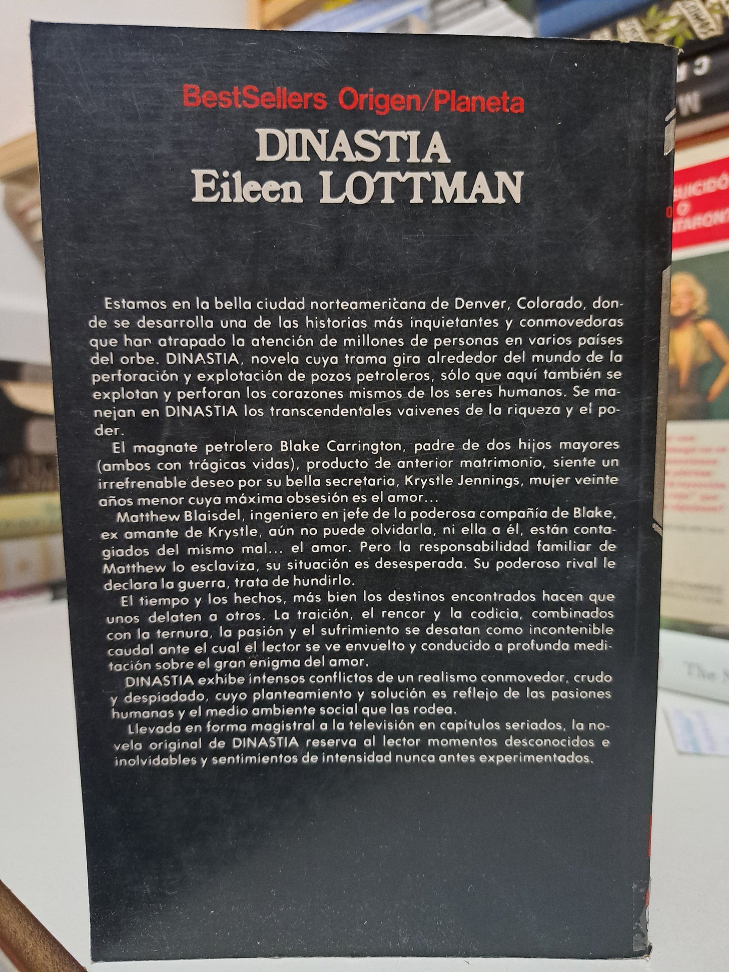 DINASTÍA EILEEN LOTTMAN USADO NOVELA JUÁREZ