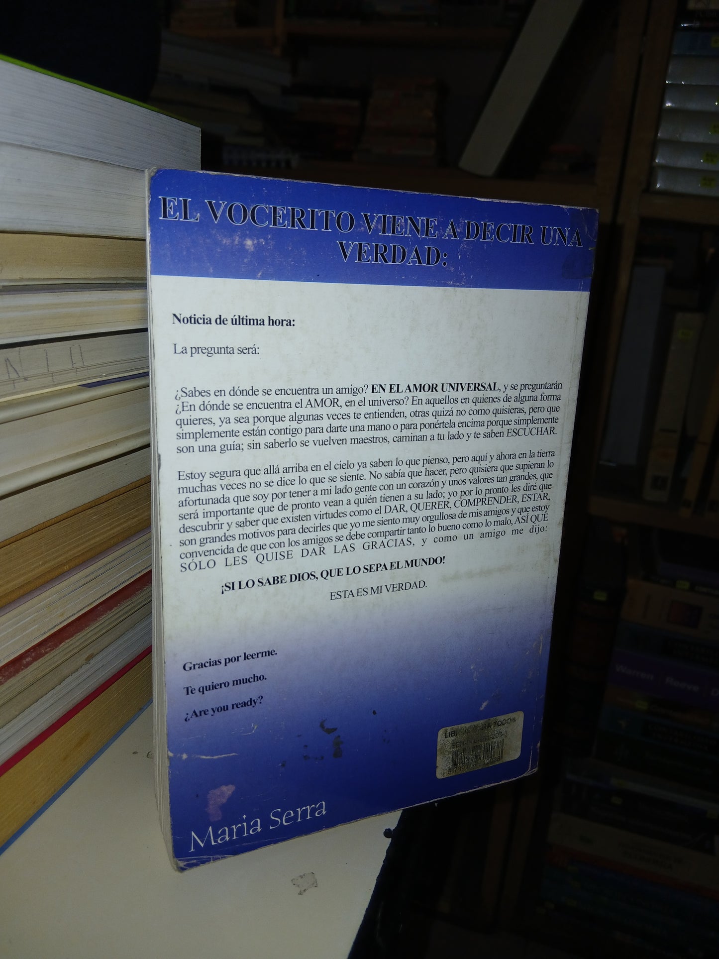 CINCO MOTIVOS UNA HISTORIA DE AMIGOS POR MARÍA SERRA USADO SUPERACIÓN PERSONAL LITERARIO 207