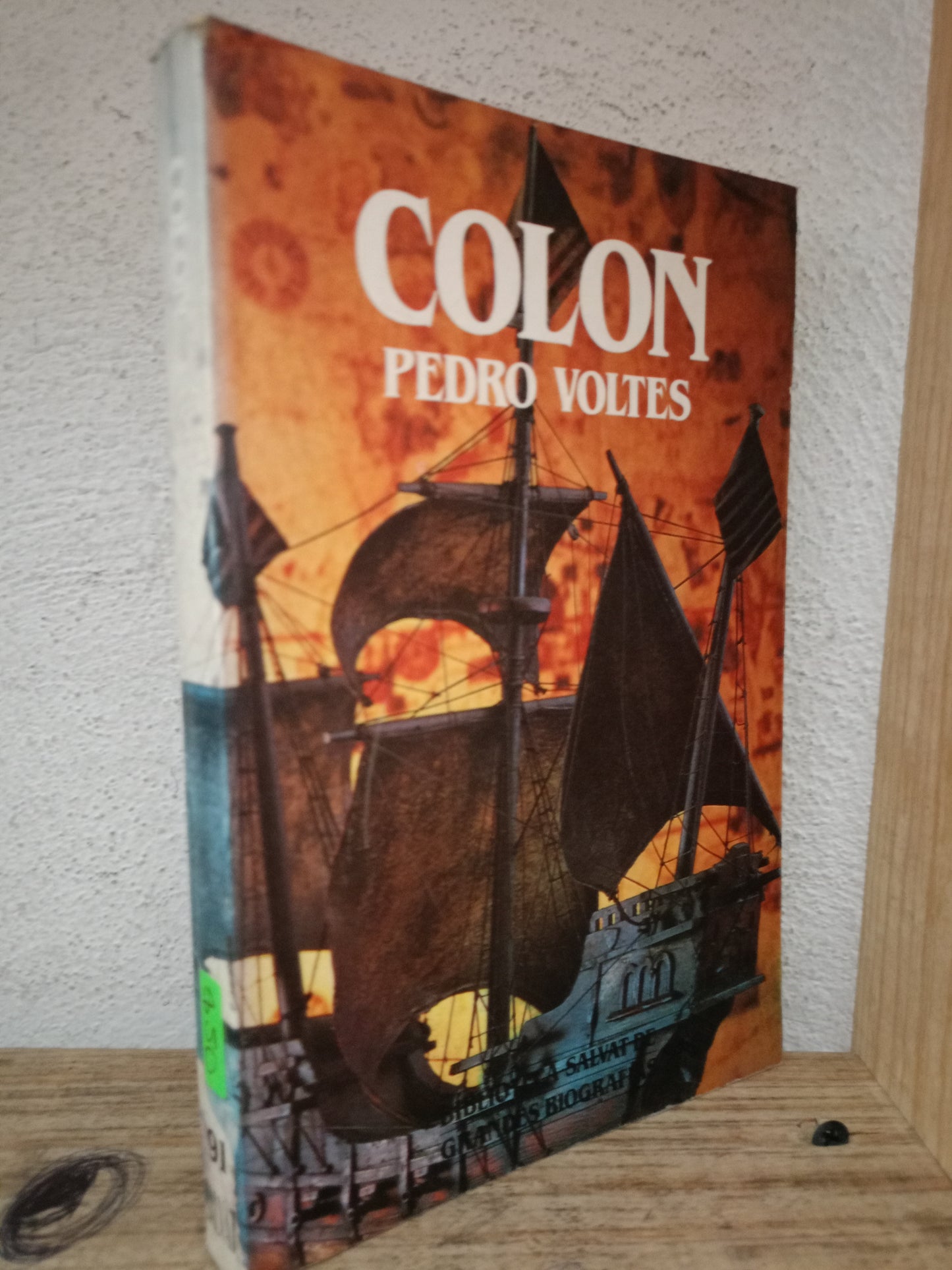 COLON POR PEDRO VOLTES USADO HISTORIA LITERARIO 305