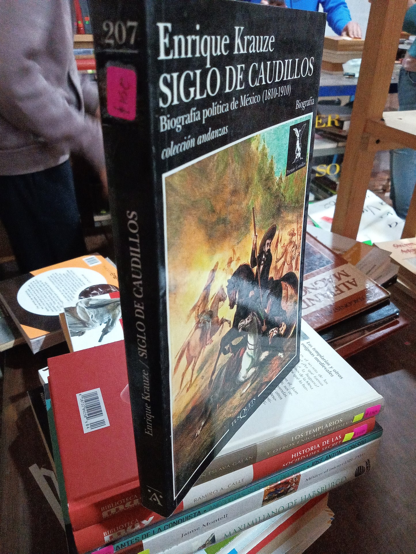 SIGLO DE CAUDILLOS POR ENRIQUE KRAUZE USADO HISTORIA ALDAMA